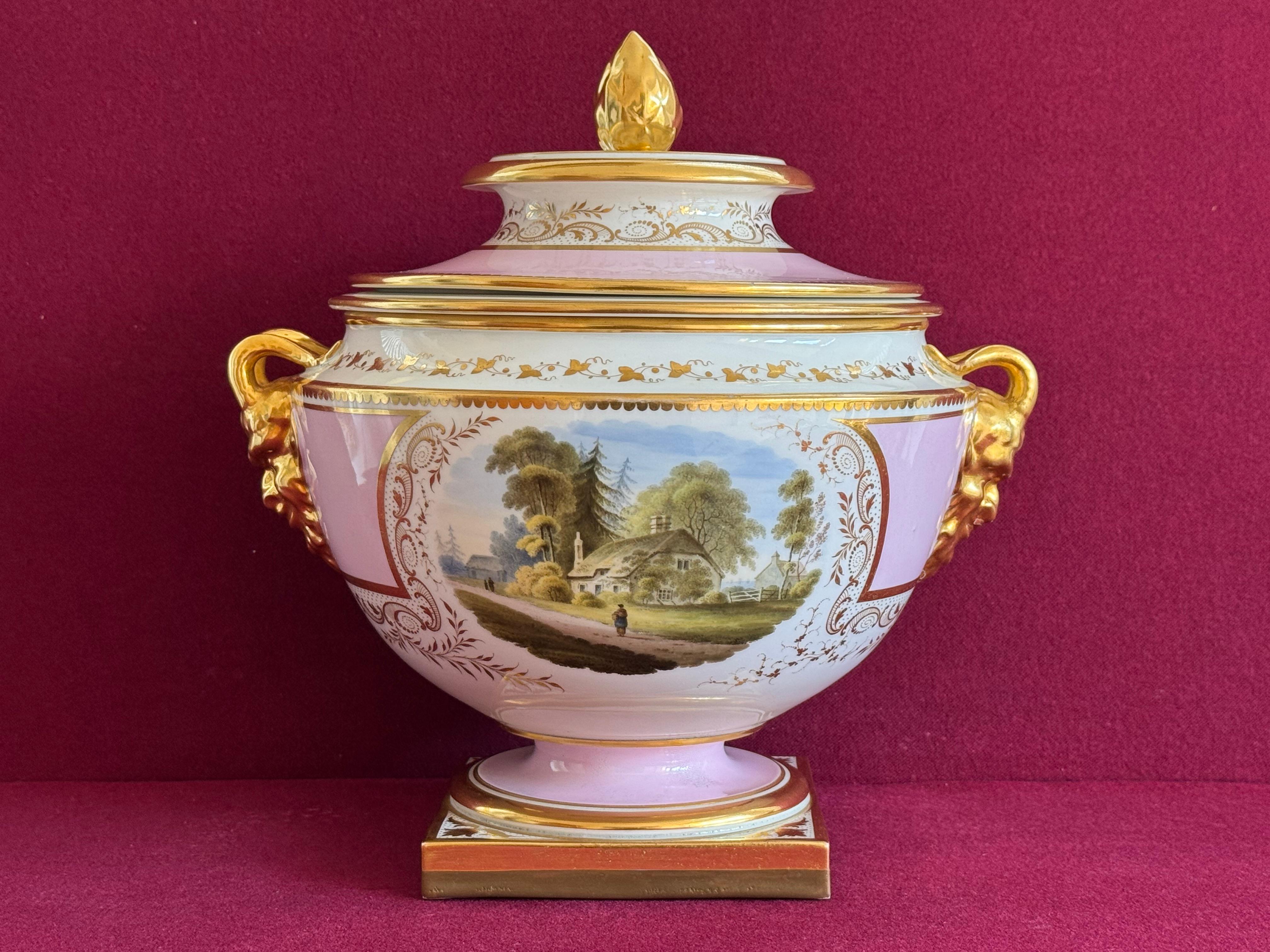 Magnífica pareja de cubiteras de Flight, Barr & Barr Worcester c.1813 en venta 6