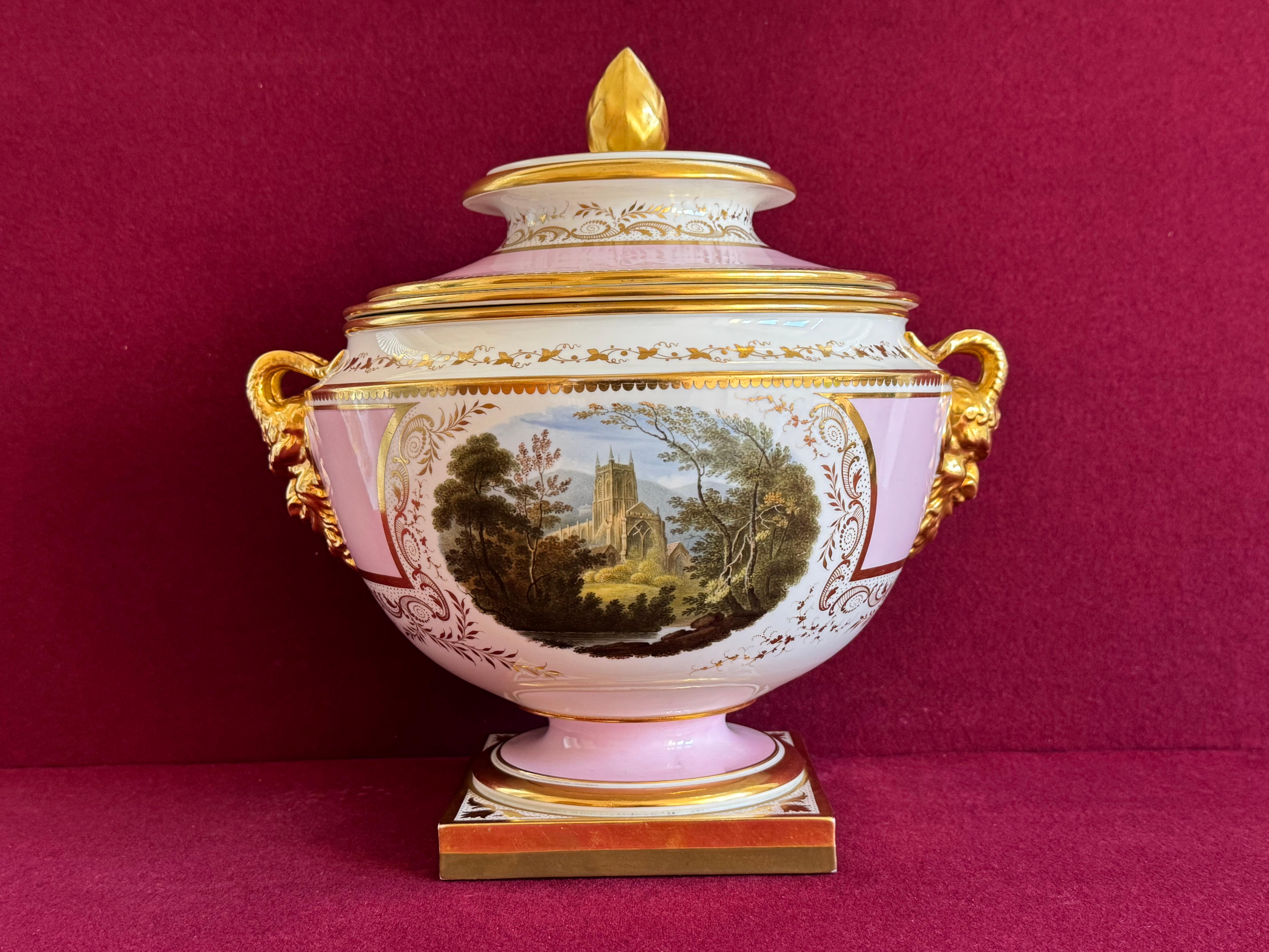 Magnífica pareja de cubiteras de Flight, Barr & Barr Worcester c.1813 siglo XIX en venta