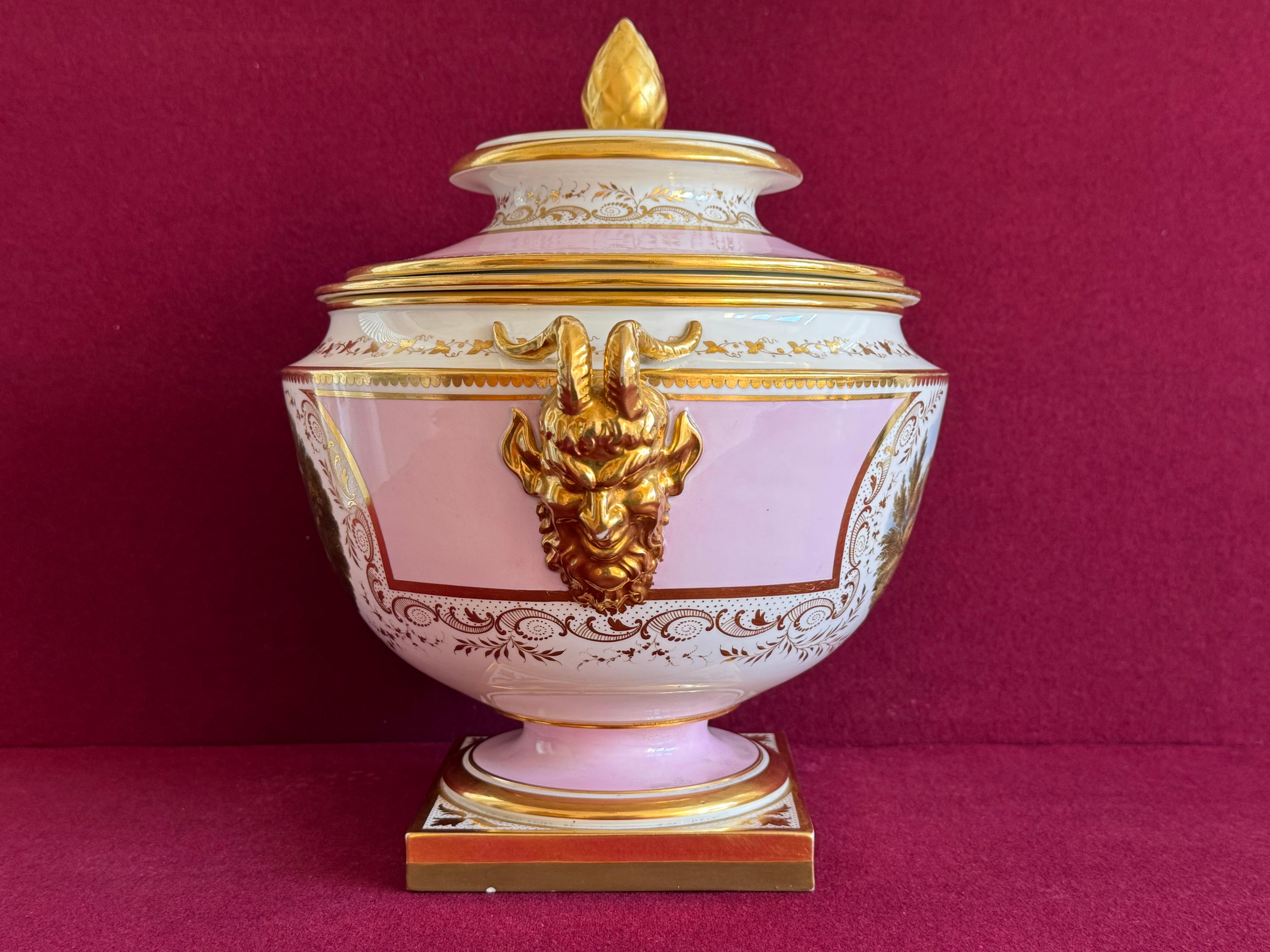 Magnífica pareja de cubiteras de Flight, Barr & Barr Worcester c.1813 Porcelana en venta