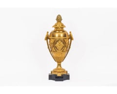 A Magnificent Pair of French Louis XVI Style Ormolu Vases