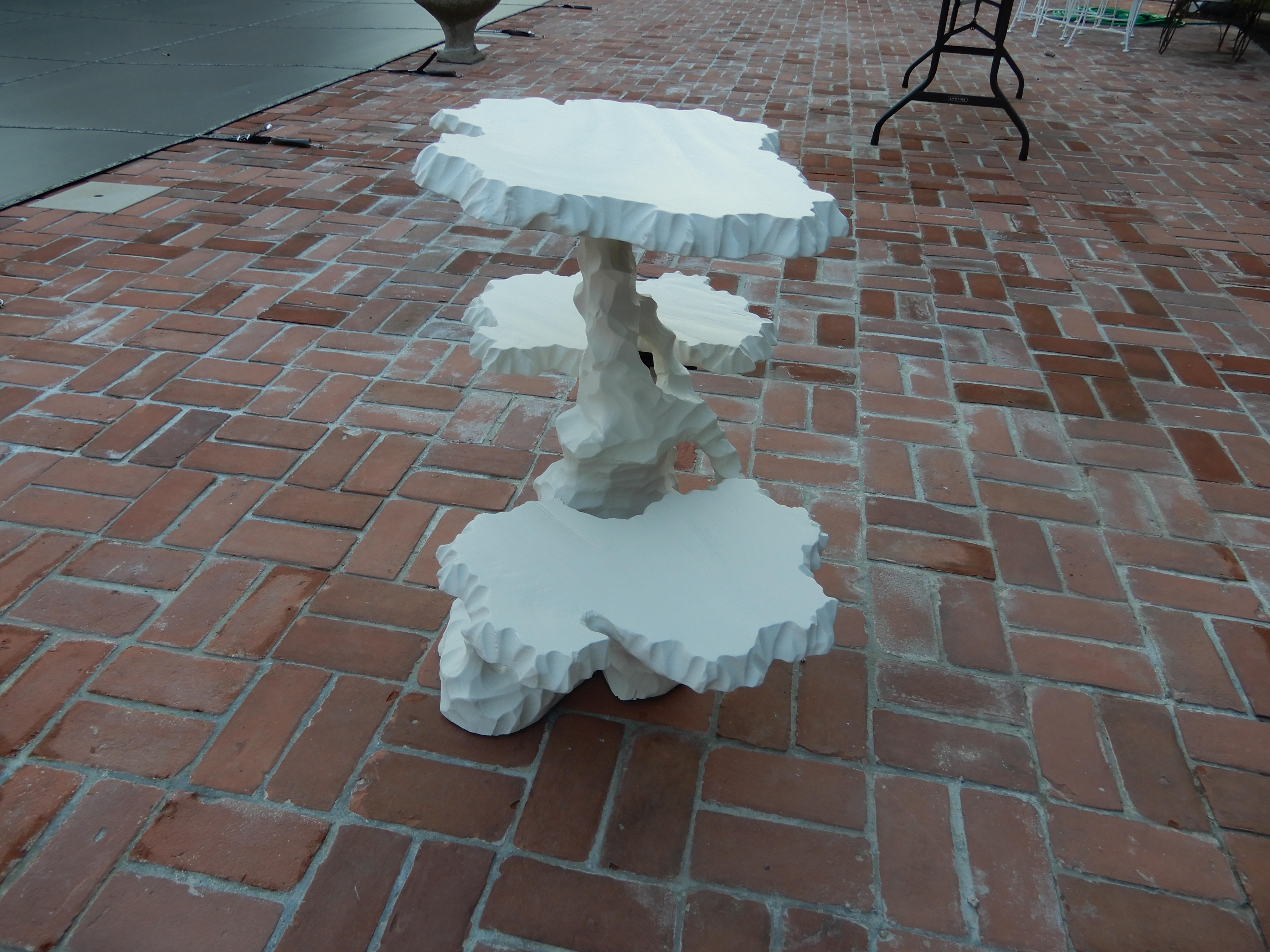 Magnificent Three Tiered Sculptural Root Table/Stand In Excellent Condition For Sale In Bellport, NY