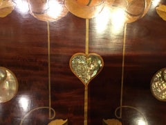 Mahogany Arts & Crafts Period Display Cabinet by Shapland & Petter