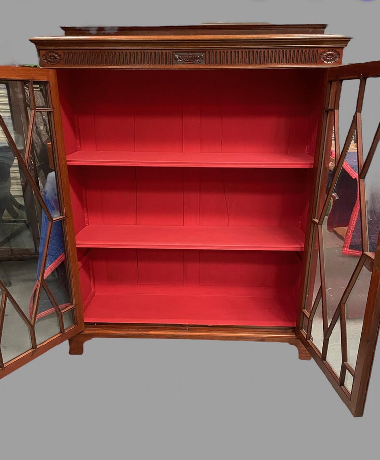 Mahogany Bookcase, circa 1910 For Sale at 1stDibs