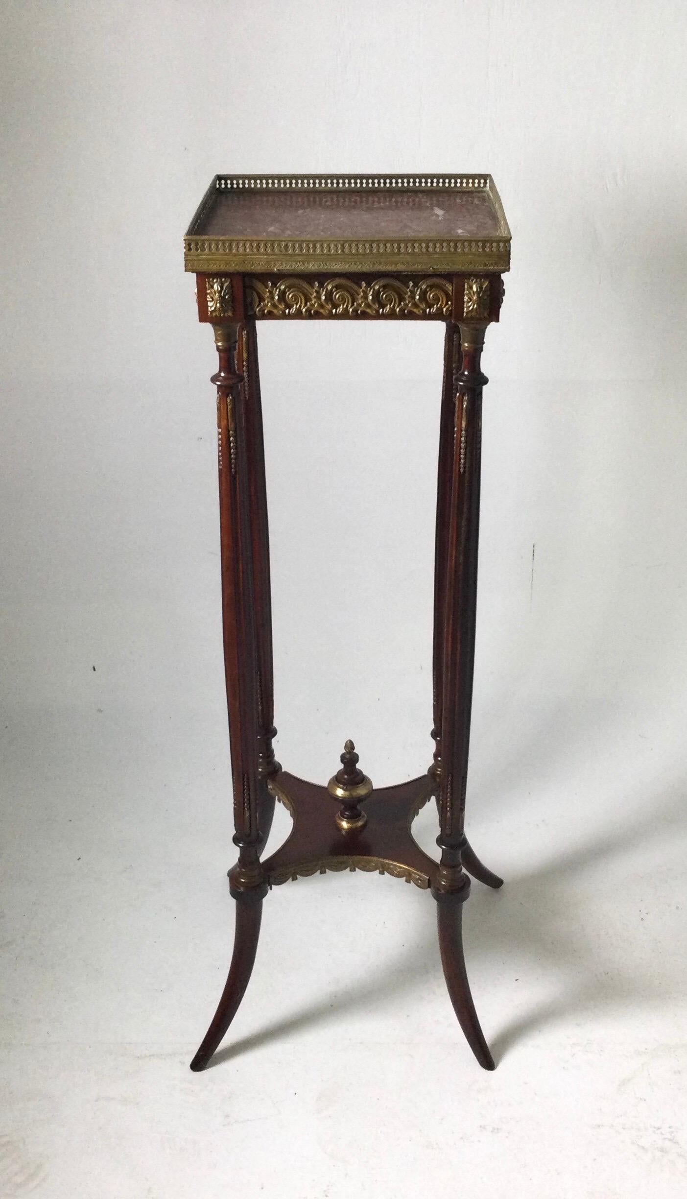 antique tall table