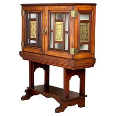 A Mahogany Display Cabinet Circa 1900