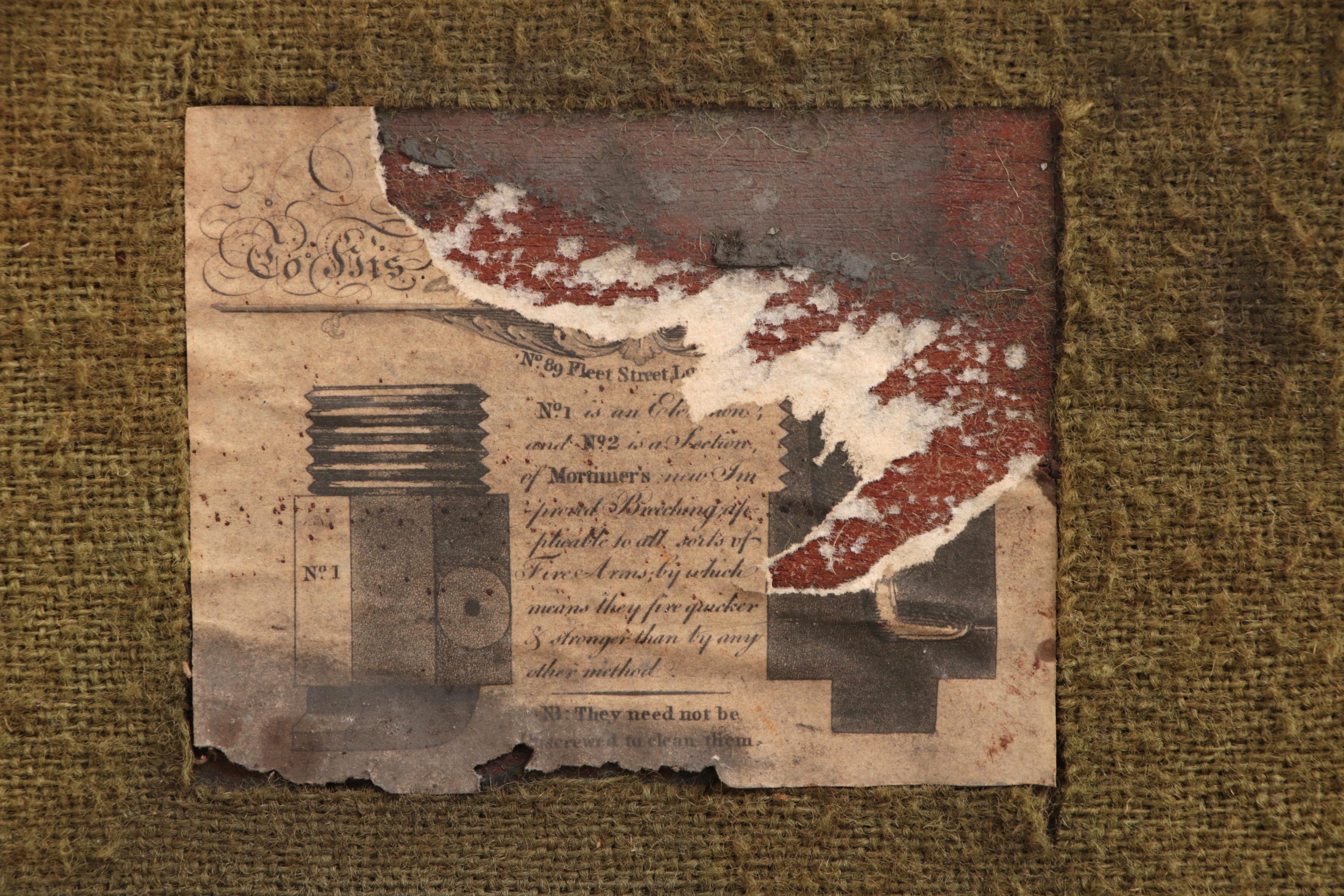 Raro H. H. Mortimer & Son Gunmakers  Custodia per pistola da 89 Fleetstreet Londen 1810 in vendita 9