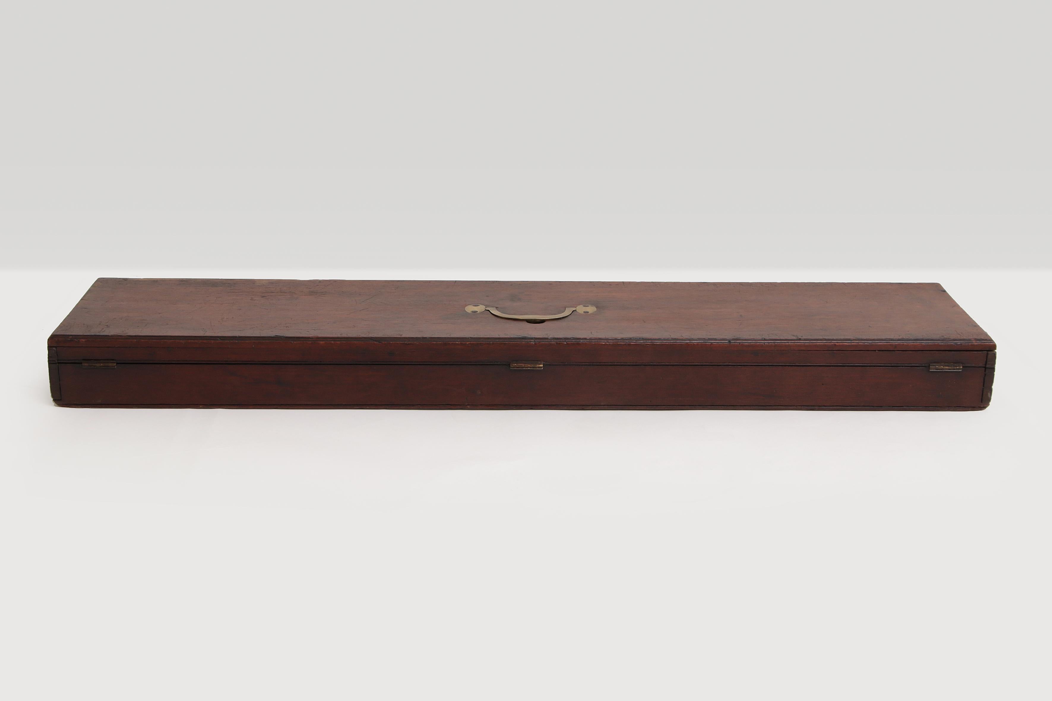 Inizio XIX secolo Raro H. H. Mortimer & Son Gunmakers  Custodia per pistola da 89 Fleetstreet Londen 1810 in vendita