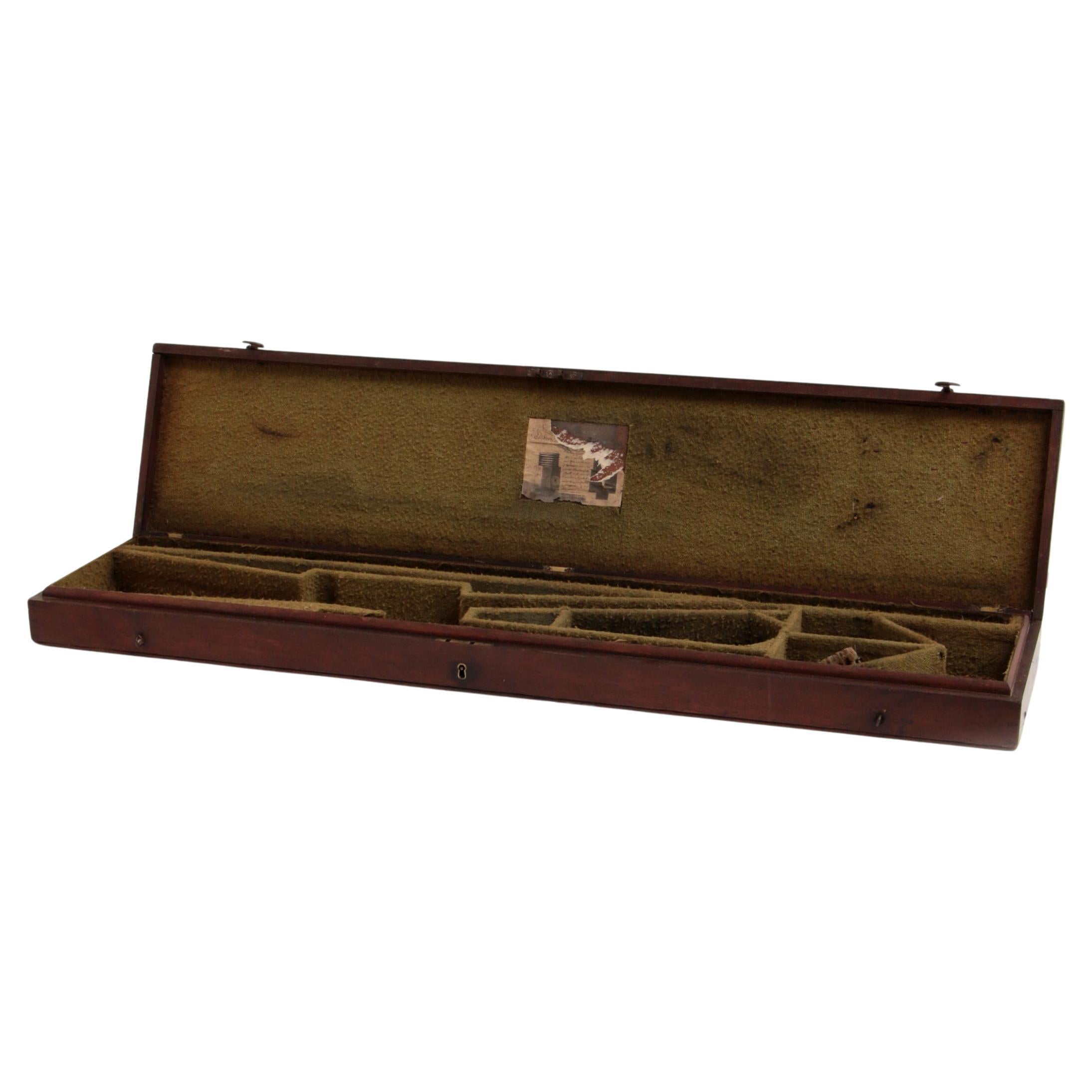 Raro H. H. Mortimer & Son Gunmakers  Custodia per pistola da 89 Fleetstreet Londen 1810 in vendita