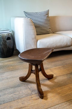 Liberty & Co. Hocker „Thebes ii“ aus Mahagoni von L Wyburd, England, um 1900