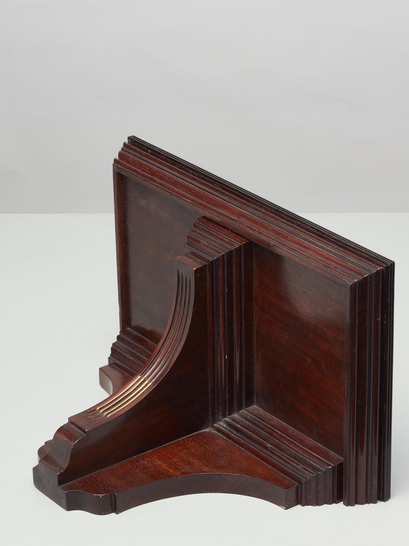 A mahogany London bracket clock by Brockbanks  For Sale 1