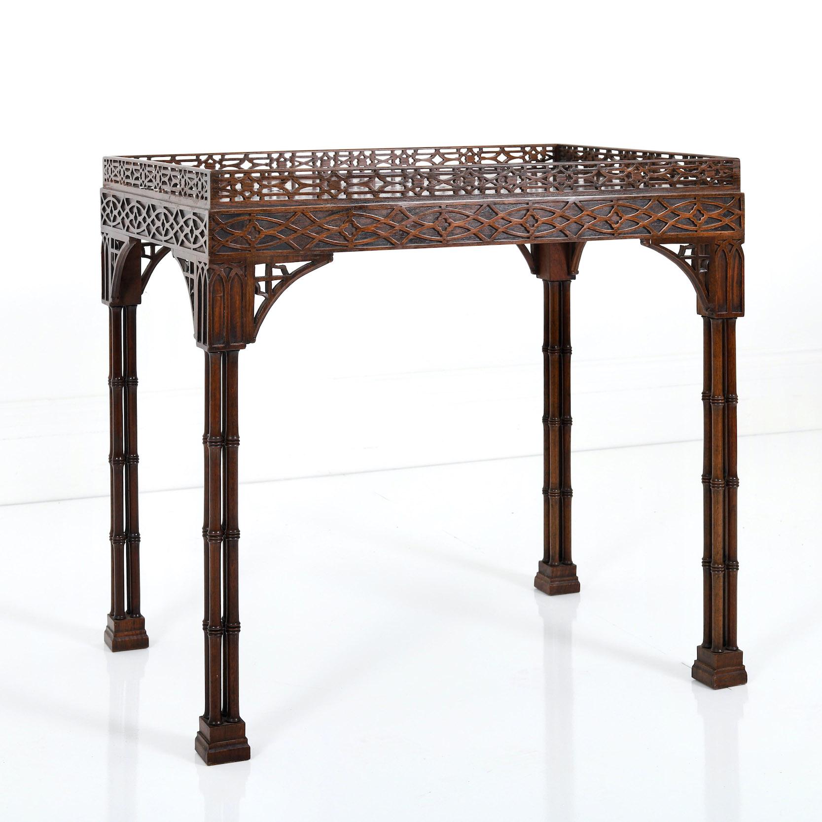 Mahogany Tea Table 5