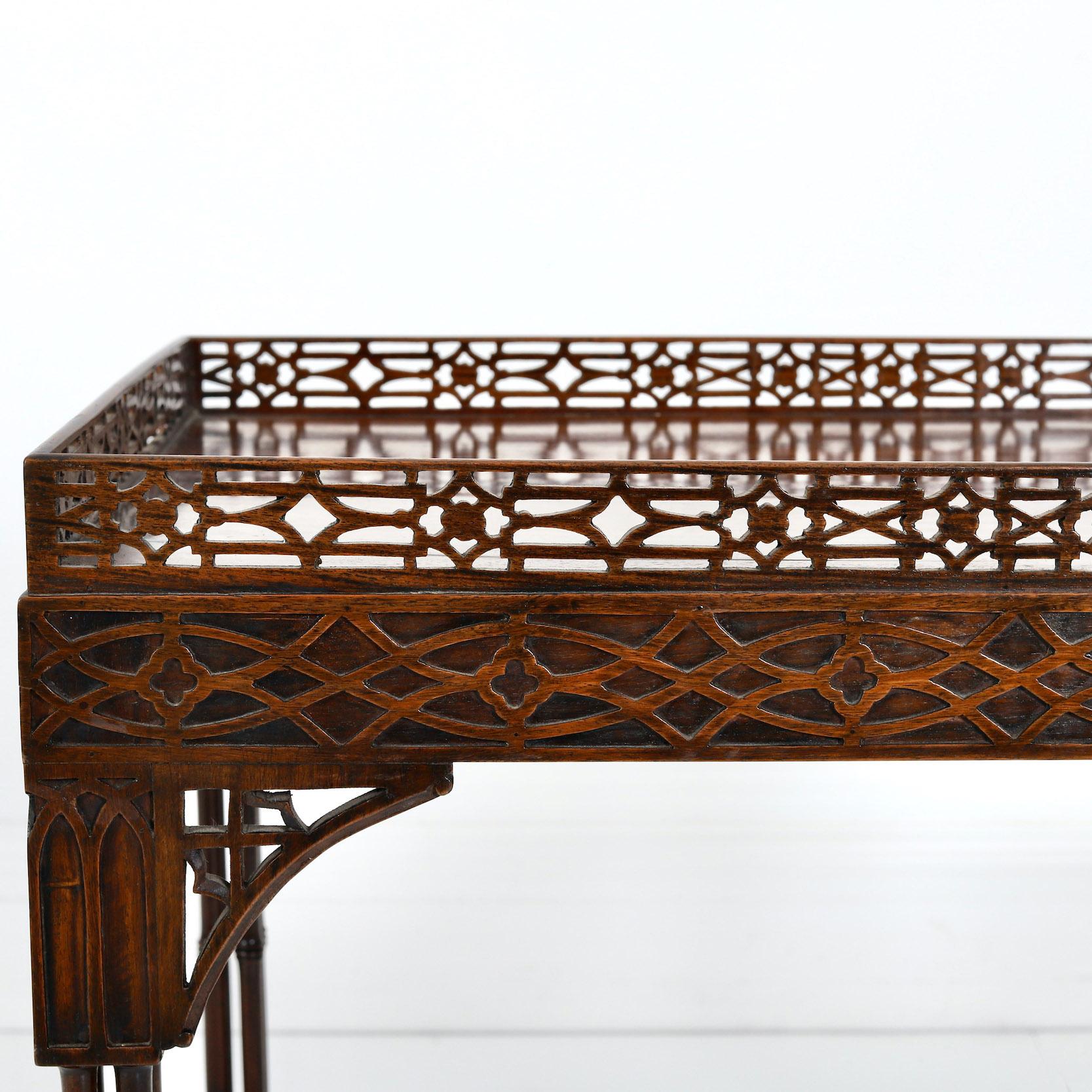 Mahogany Tea Table 8
