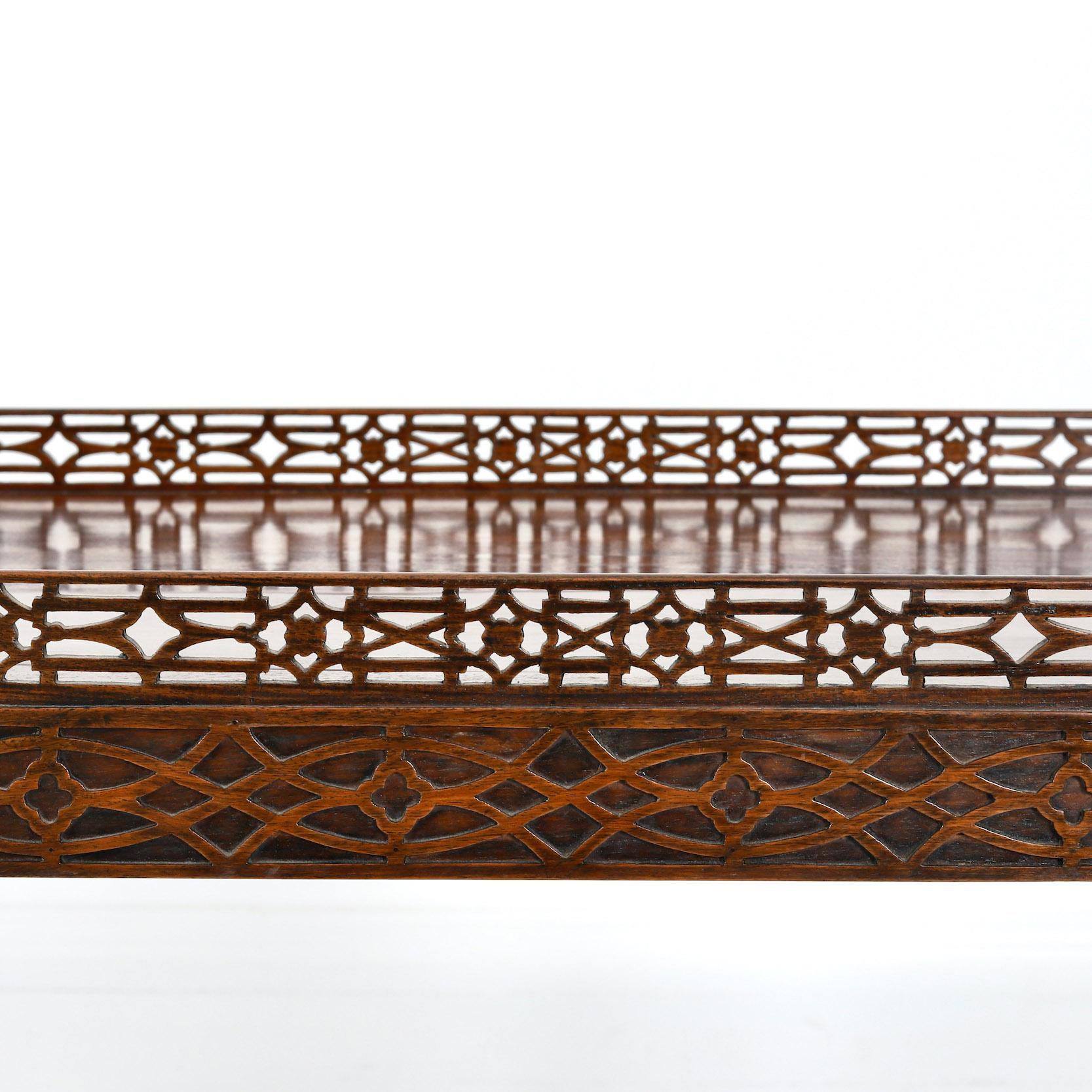 Mahogany Tea Table 10