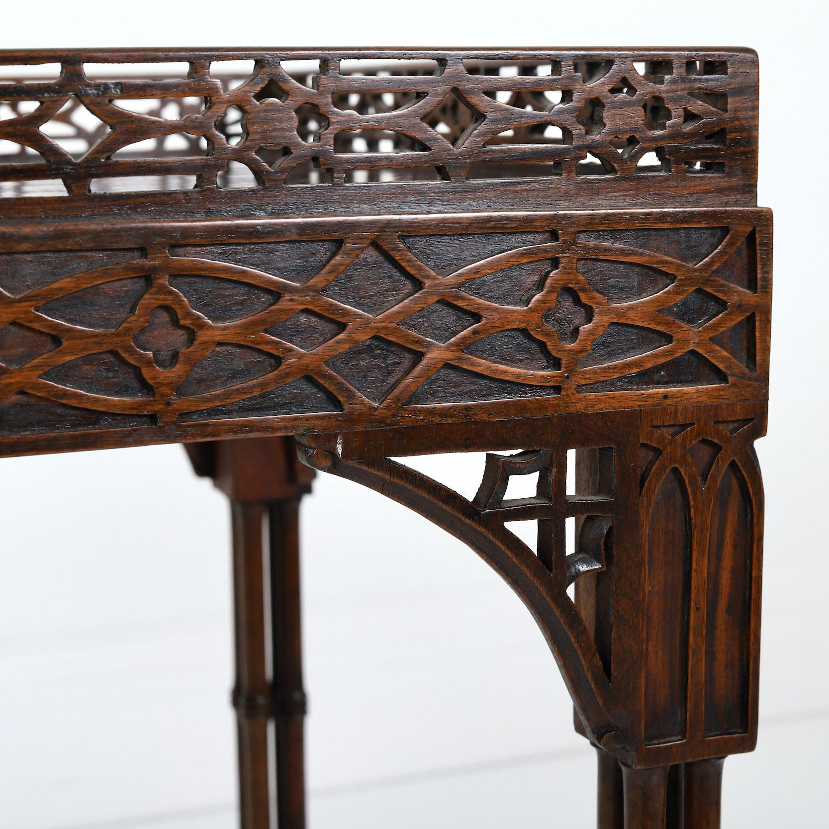 Mahogany Tea Table 11