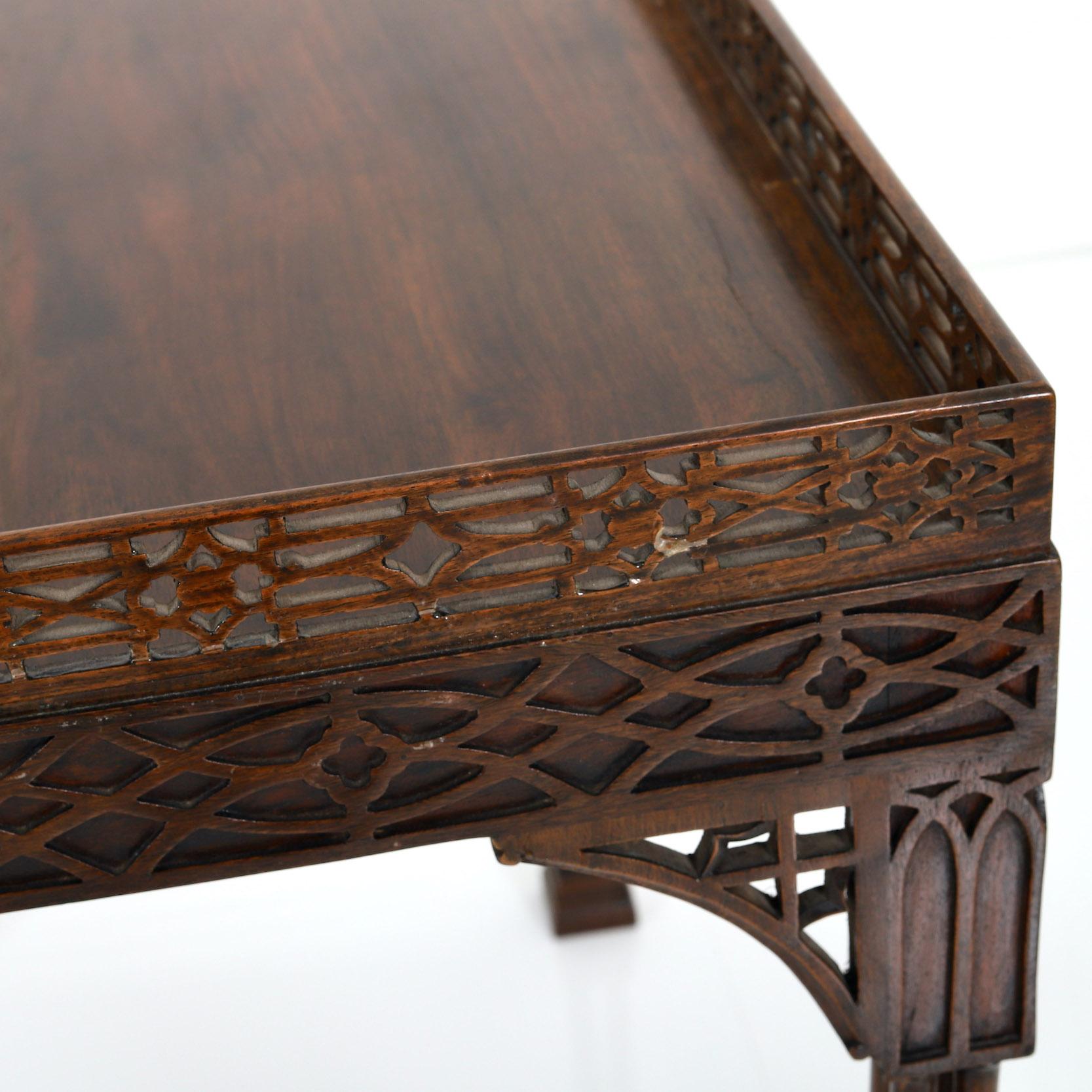 Mahogany Tea Table 12