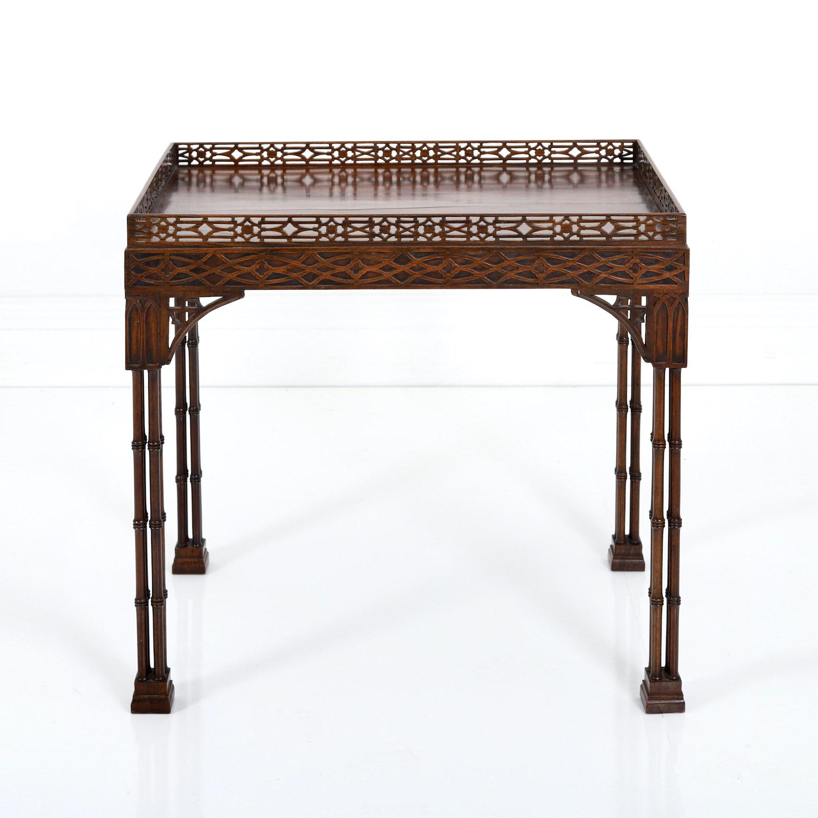 Mahogany Tea Table In Good Condition In Petworth, GB