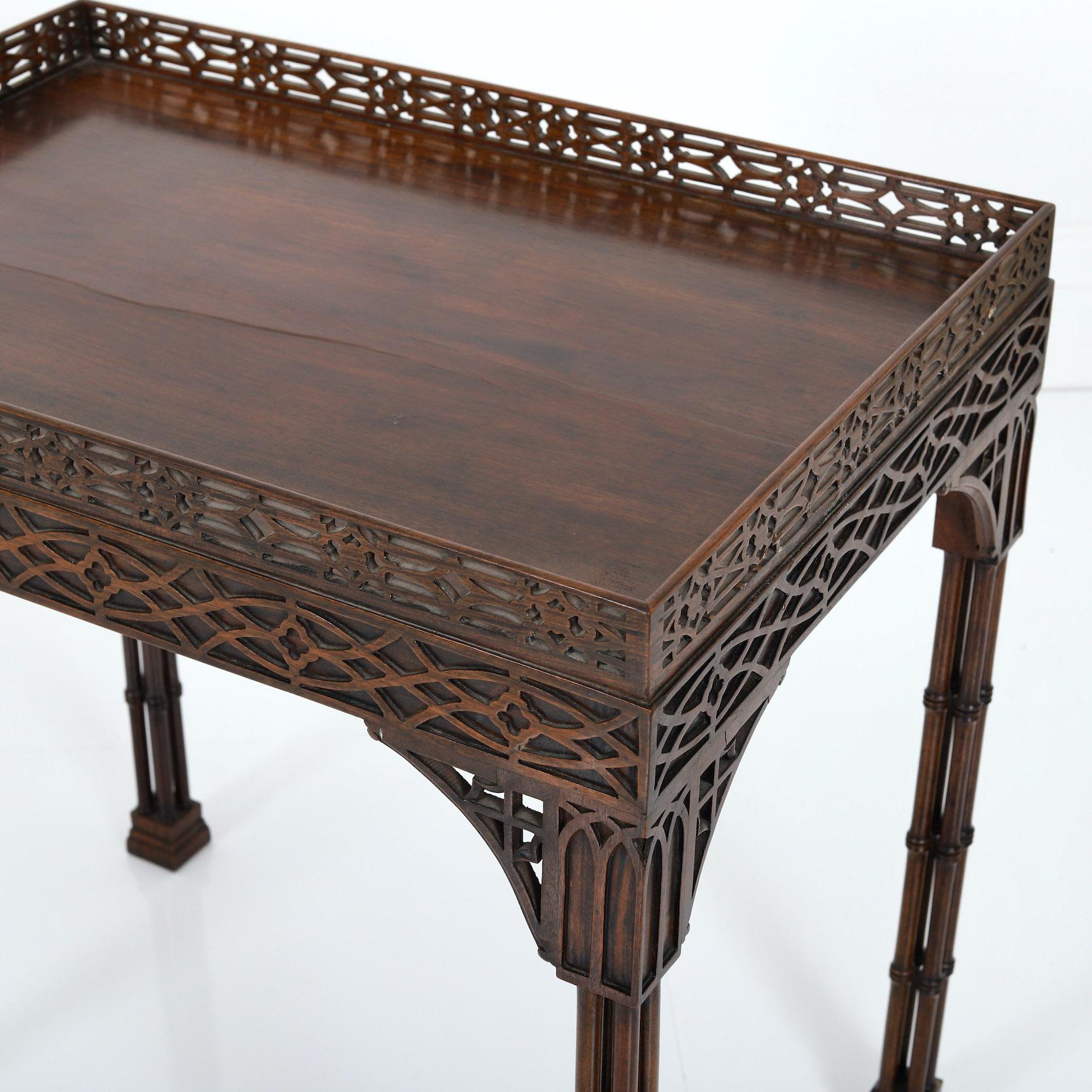 Mahogany Tea Table 1