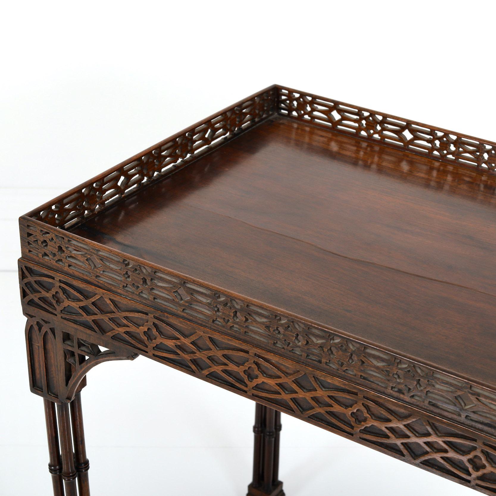 Mahogany Tea Table 4