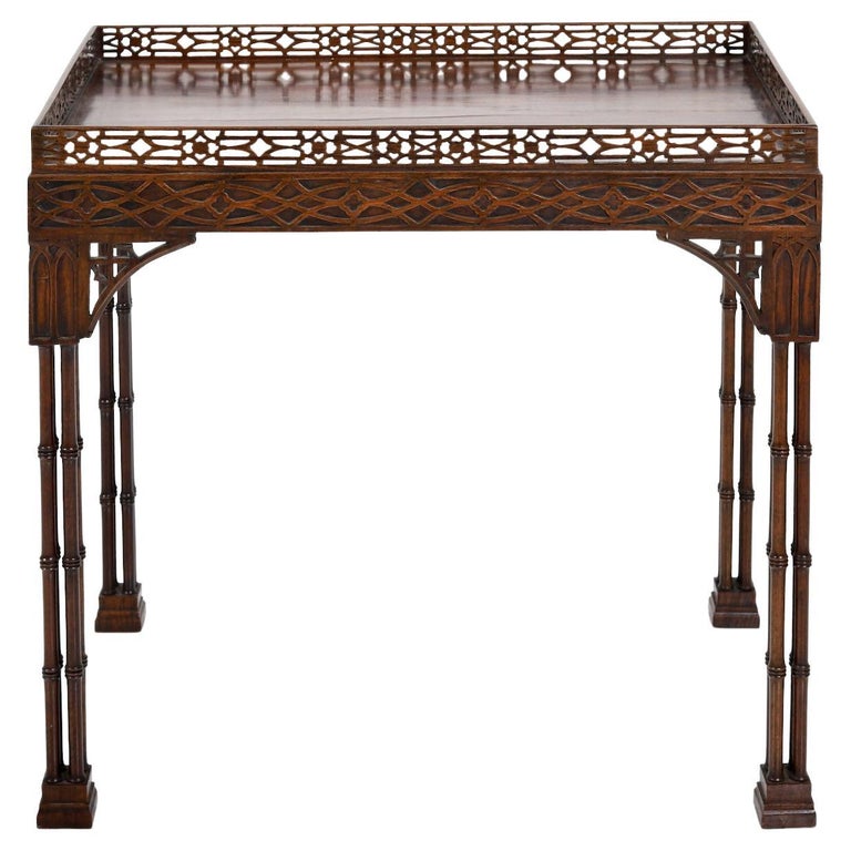 Mahogany Tea Table For Sale at 1stDibs