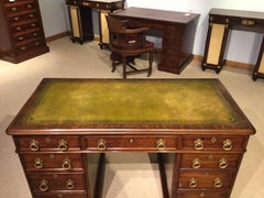Mahogany Victorian Period Antique Writing Desk