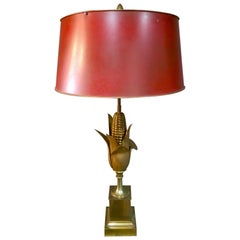 Maison Charles Bronze "Corn" Table Lamp