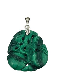 Un ciondolo di malachite