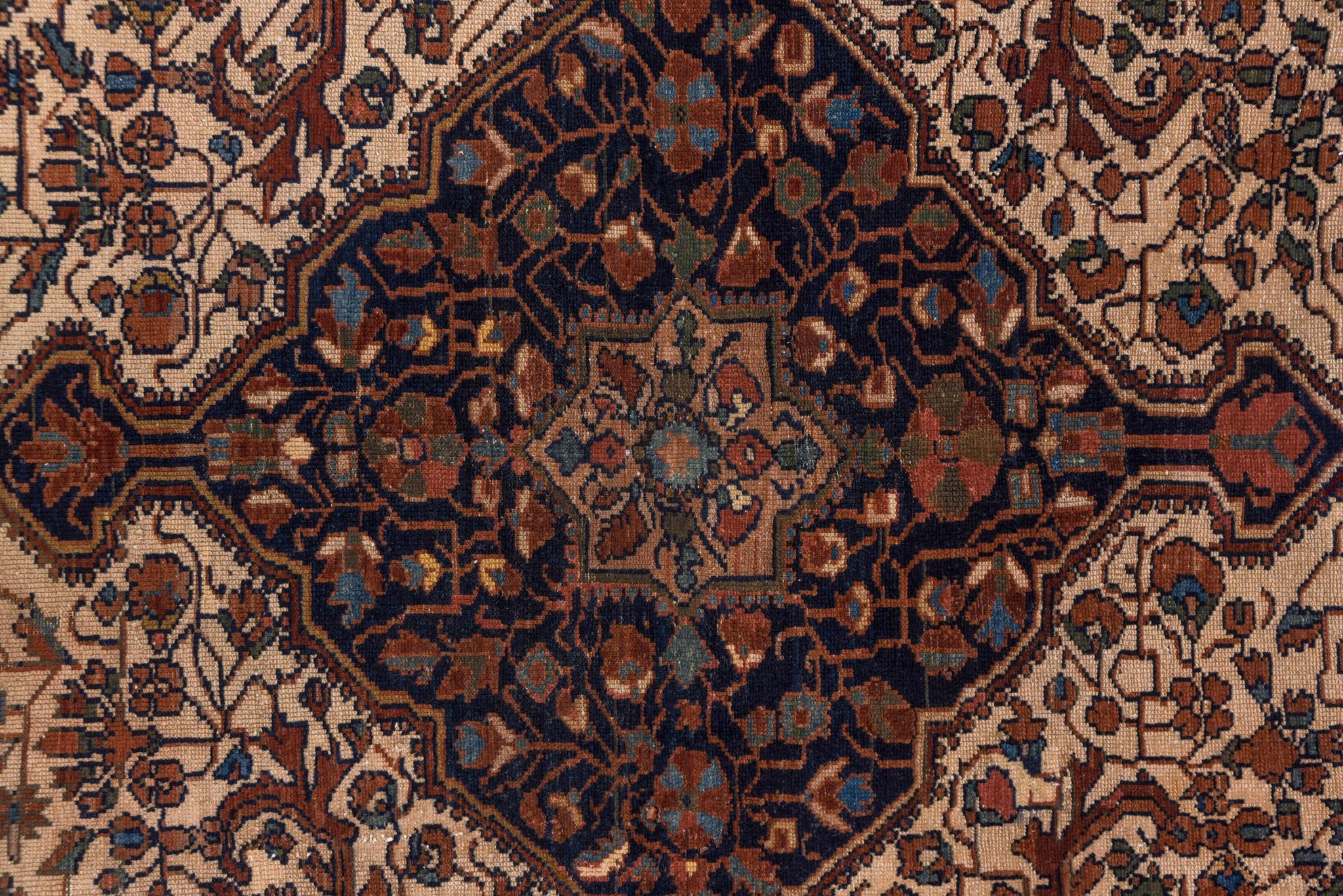 Hand-Knotted A Malayer Rug circa 1920.  For Sale