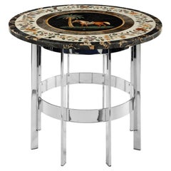 Used Maltese Pietra Dura Table Top Attributed to Joseph Darmanin & Sons