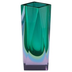 A Mandruzzato Tulipano Sommerso Vase, c1990