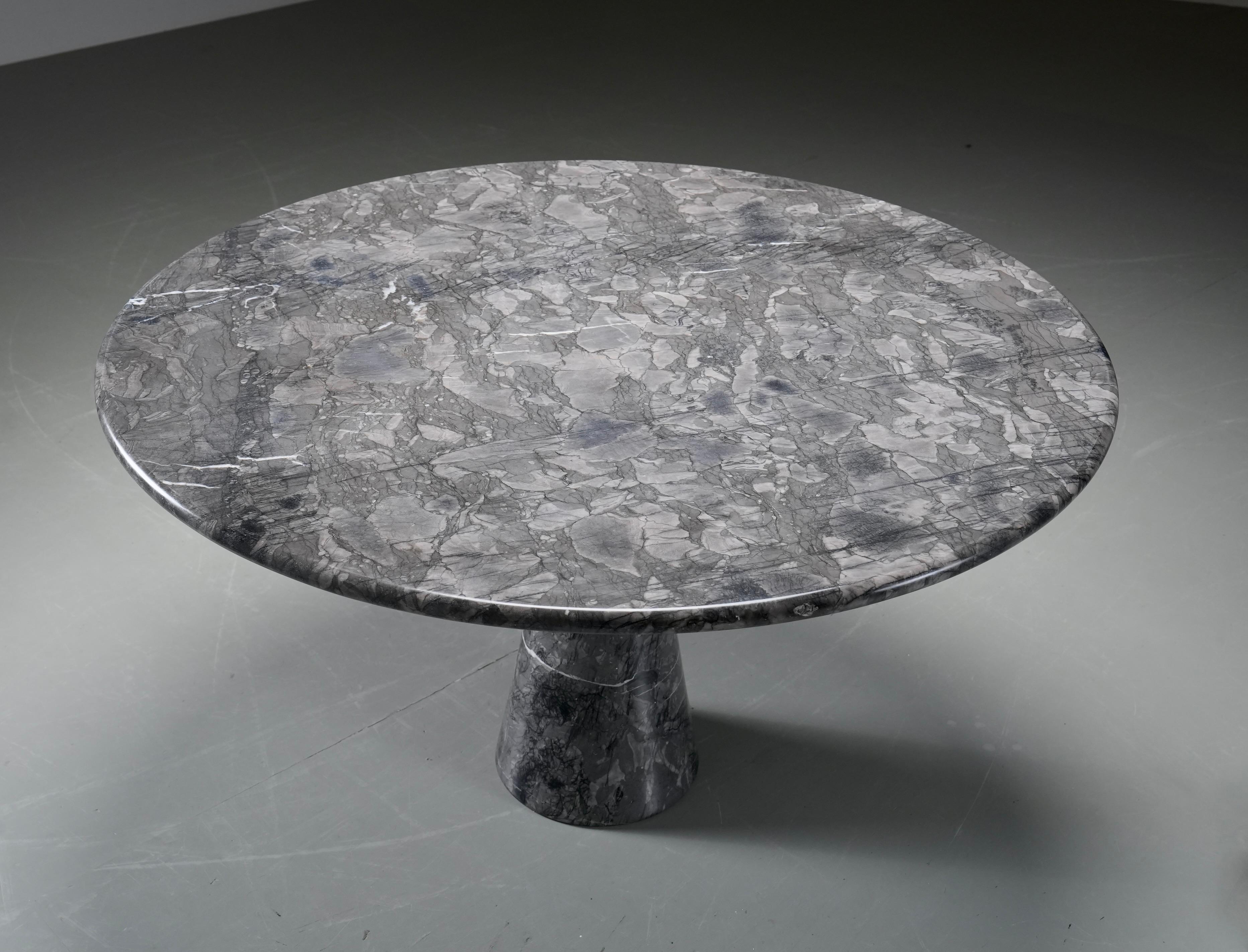 A. Mangiarotti M1 Dining Table for Tisettanta early production in Marble, 1969 For Sale 2
