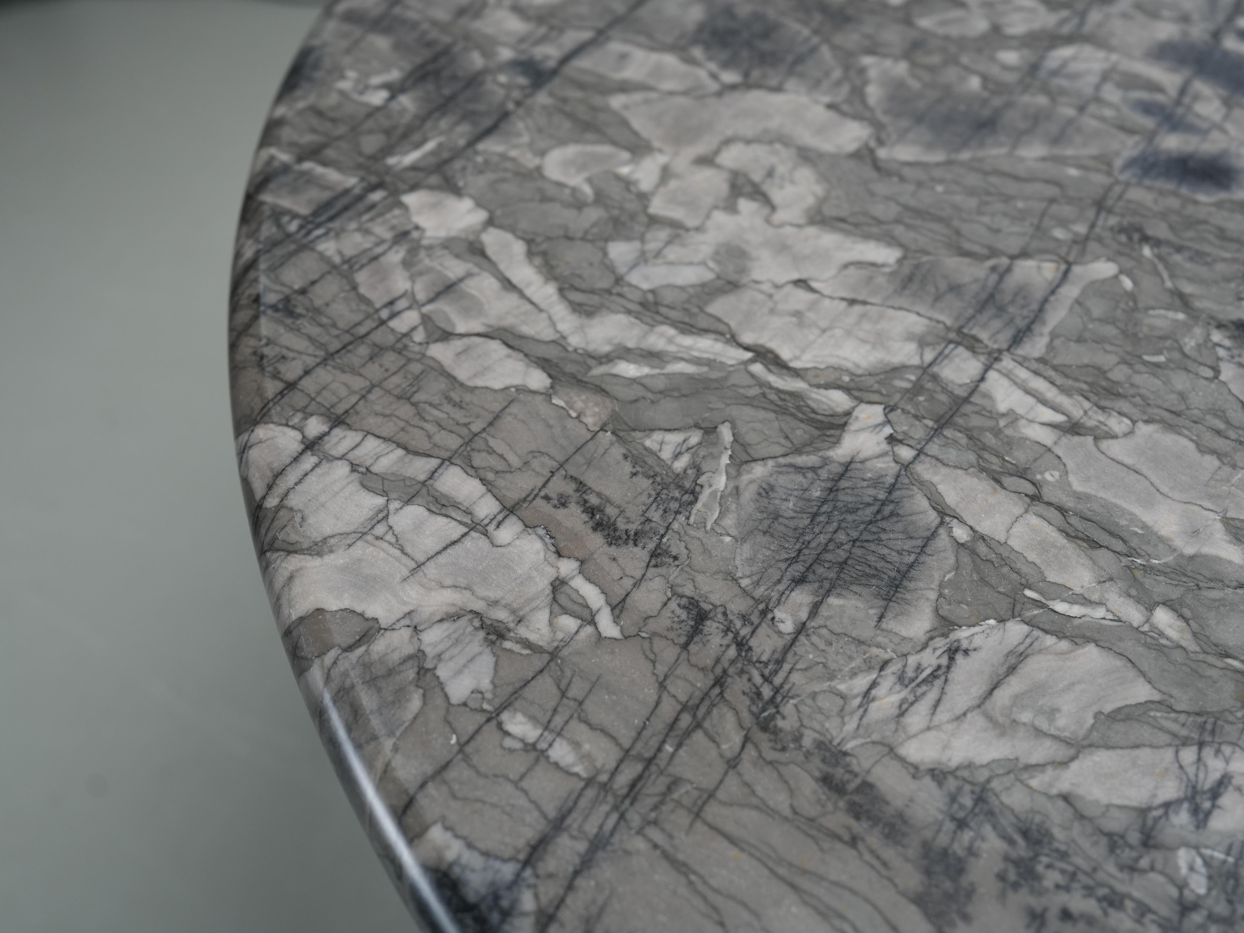 A. Mangiarotti M1 Dining Table for Tisettanta early production in Marble, 1969 For Sale 4