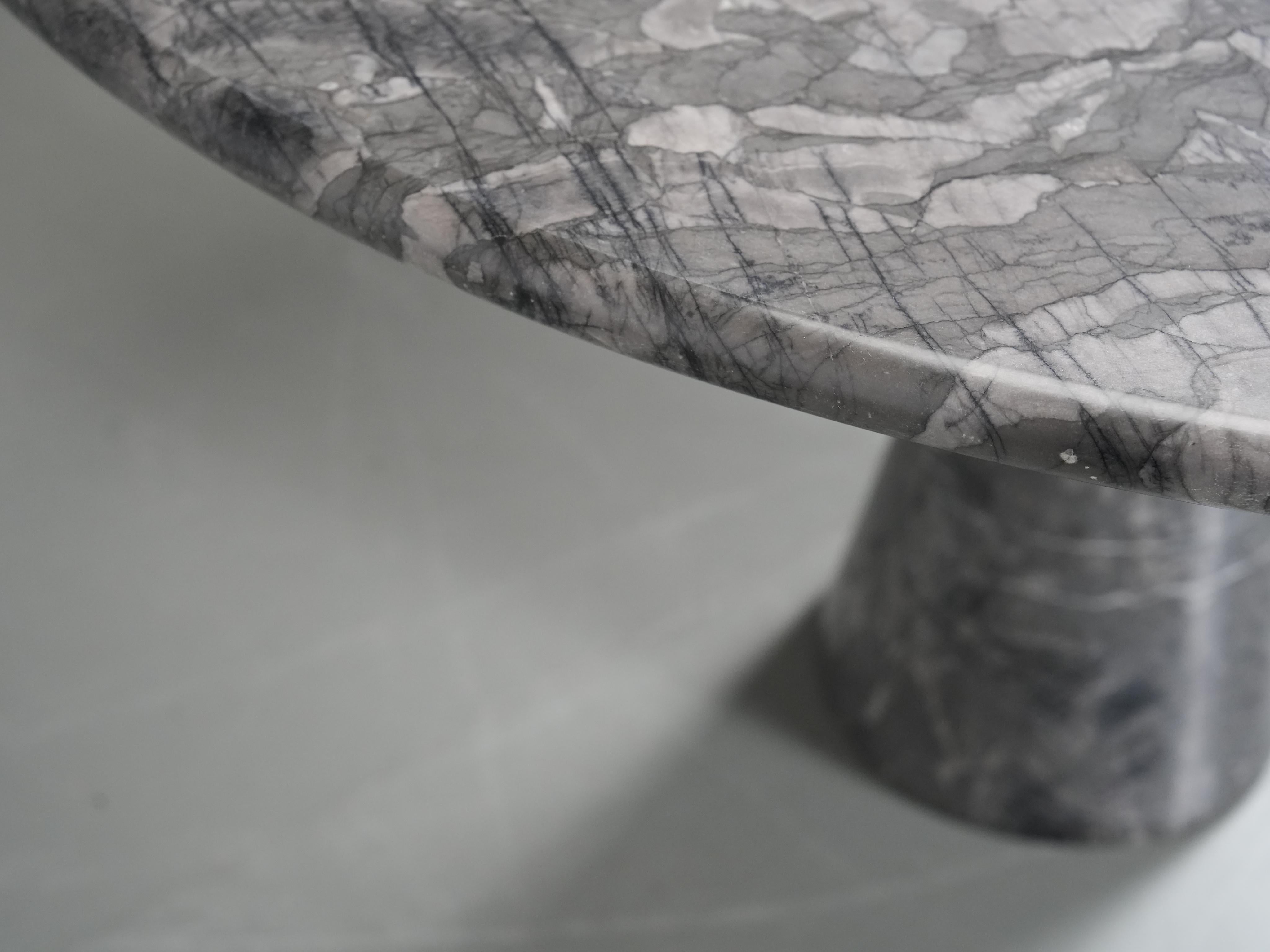 A. Mangiarotti M1 Dining Table for Tisettanta early production in Marble, 1969 For Sale 6