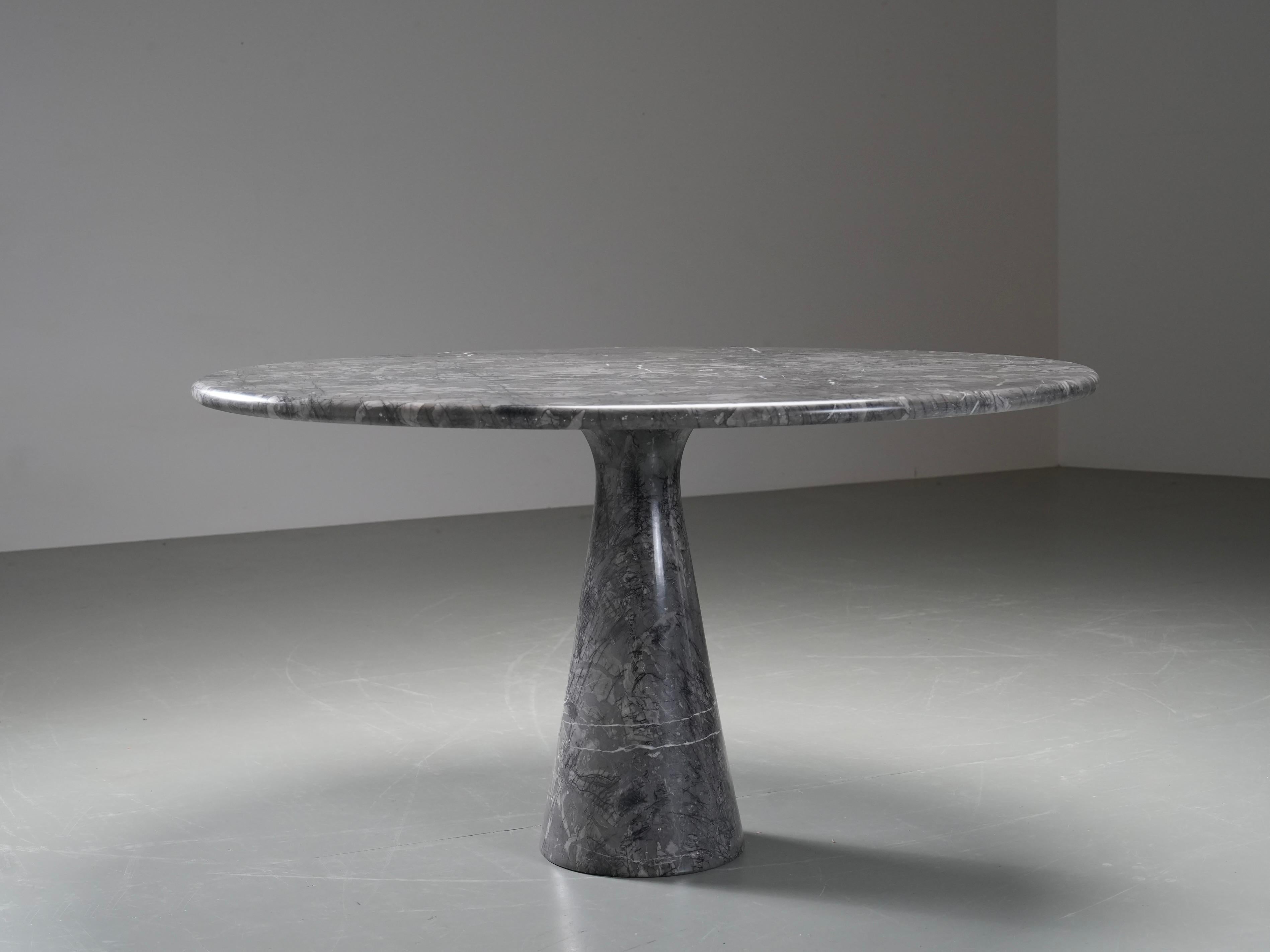 Mid-Century Modern A. Mangiarotti M1 Dining Table for Tisettanta early production in Marble, 1969 For Sale