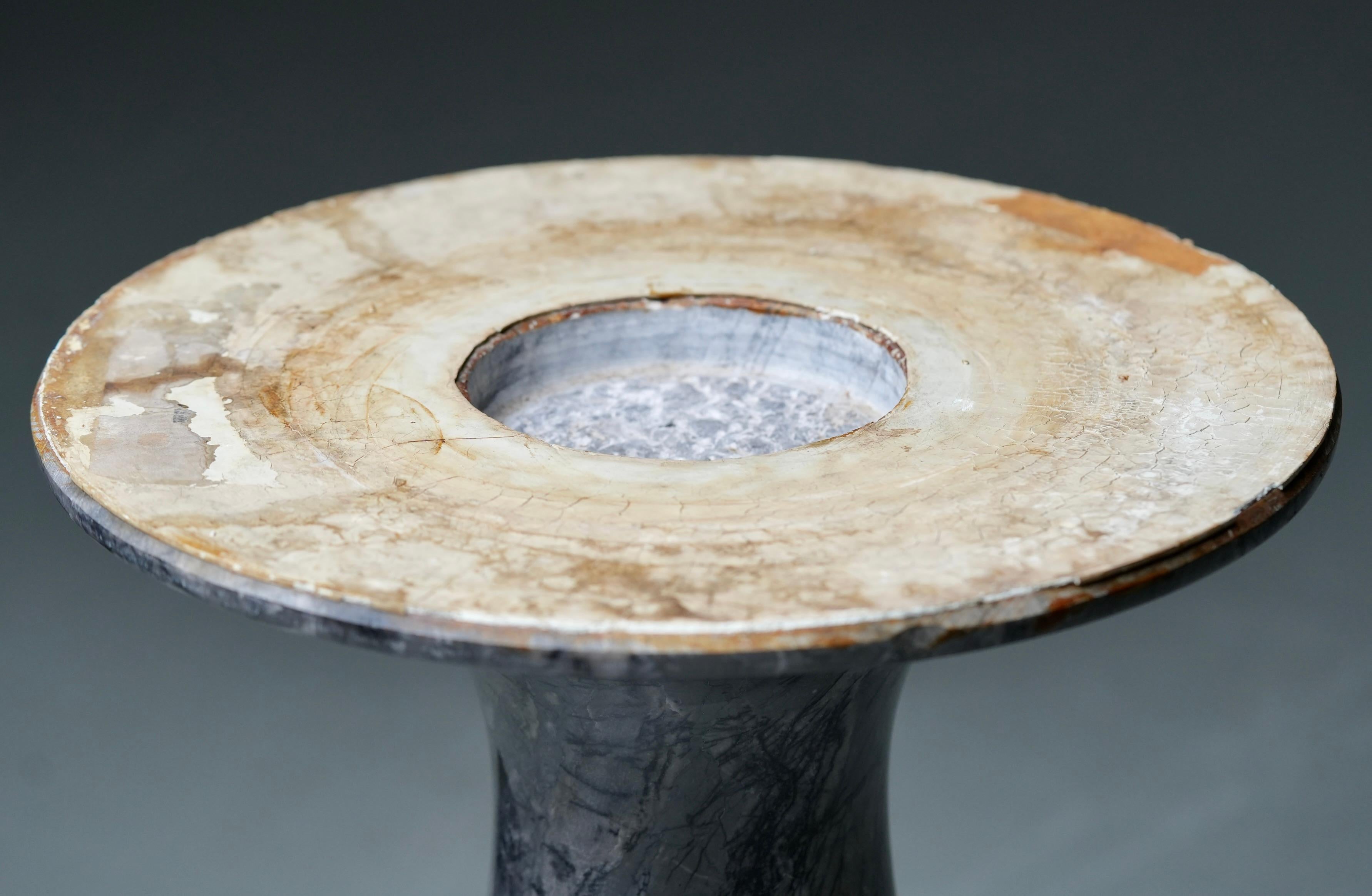 Polished A. Mangiarotti M1 Dining Table for Tisettanta early production in Marble, 1969 For Sale