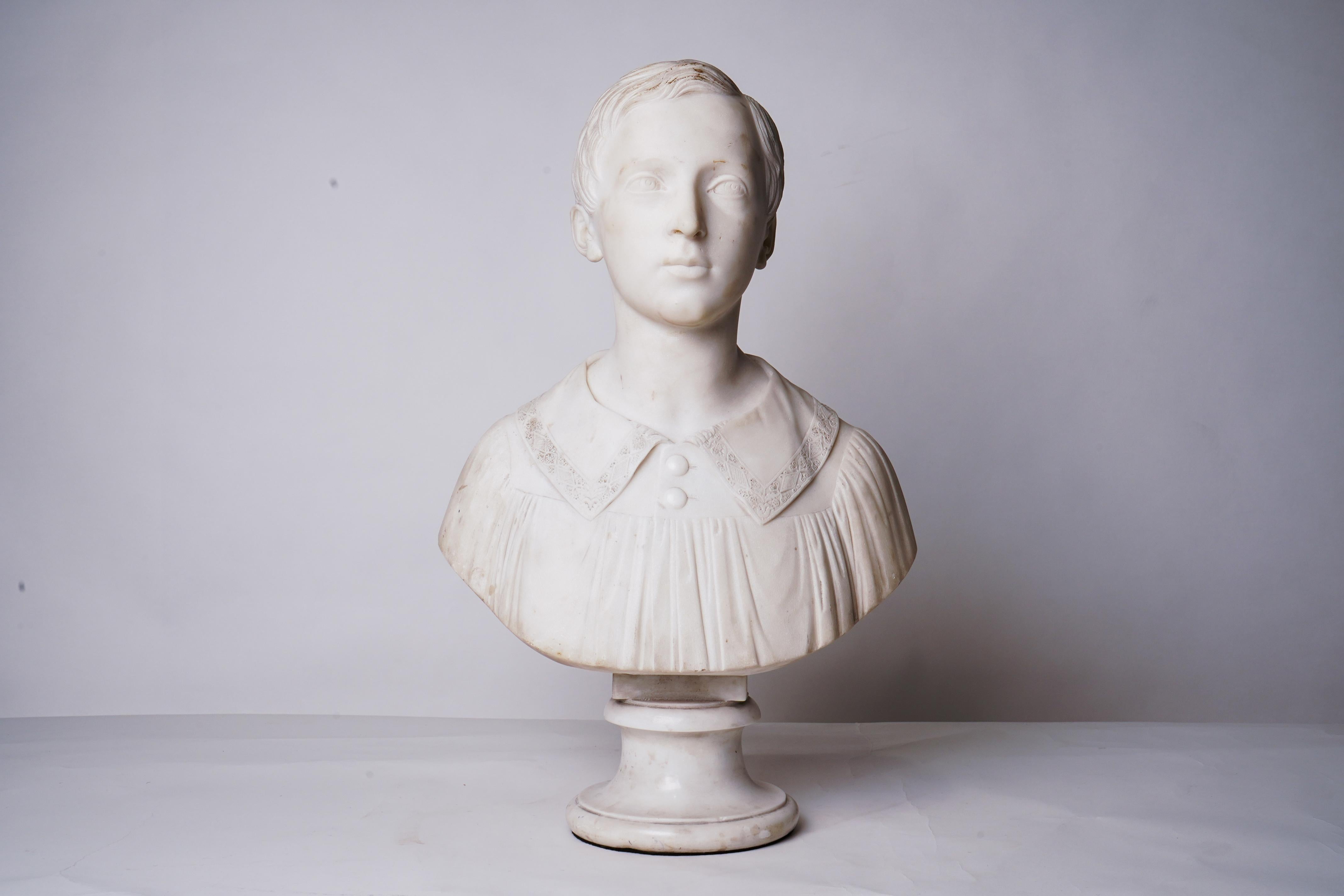 Marble Bust of a Young Man 9
