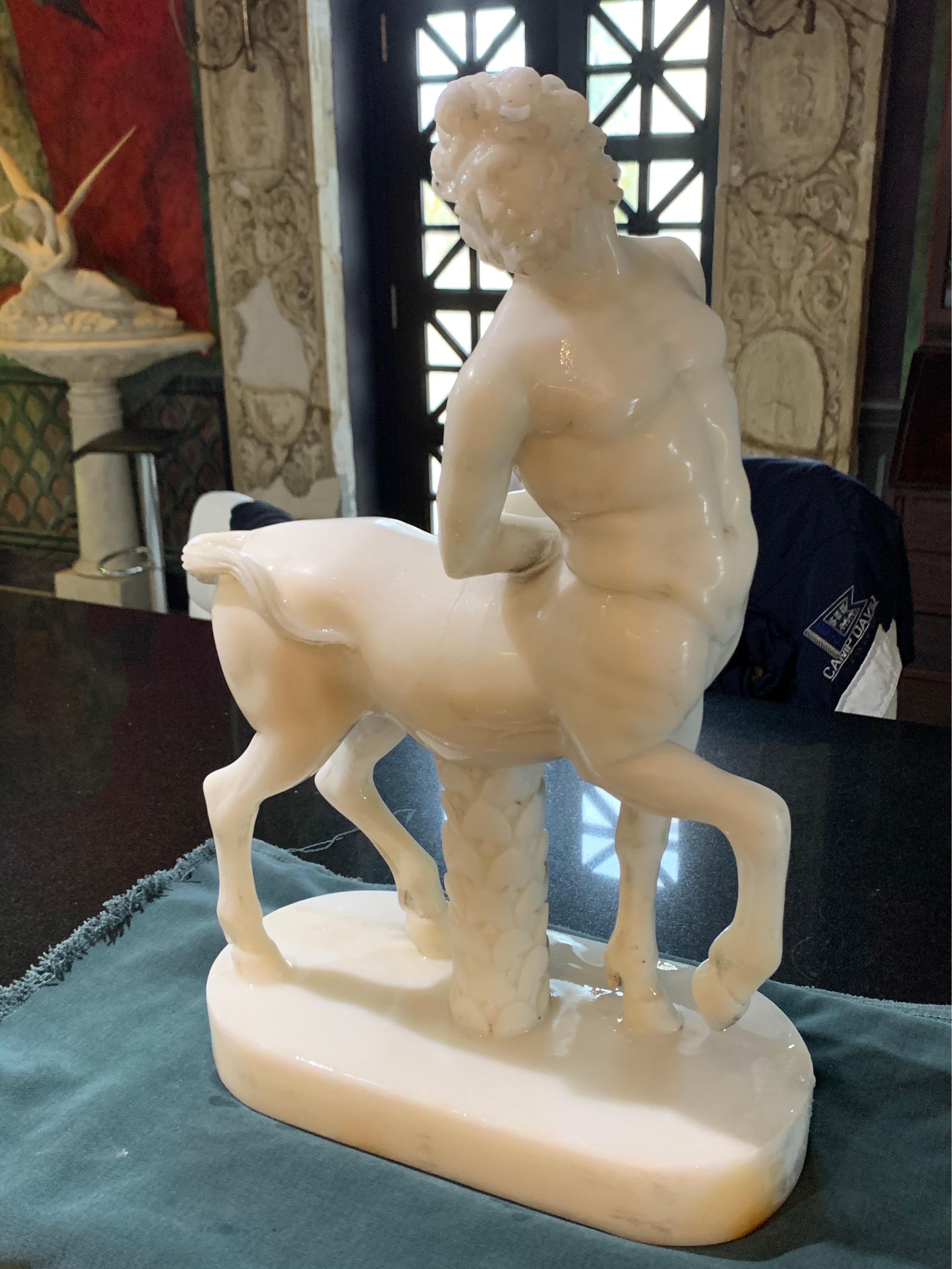 Marble Sculpture of a Centaur  For Sale 4