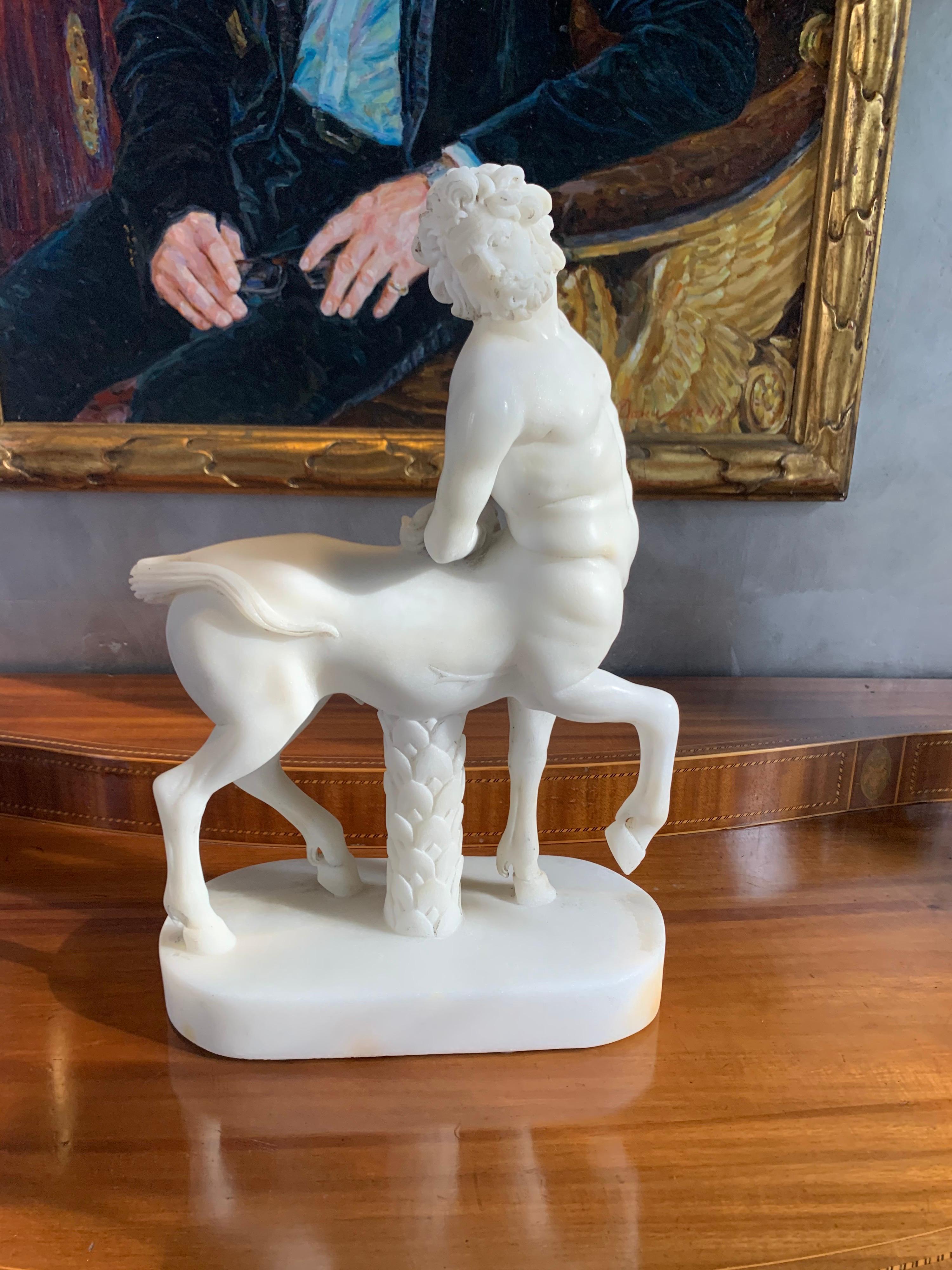 Greek Marble Sculpture of a Centaur  For Sale