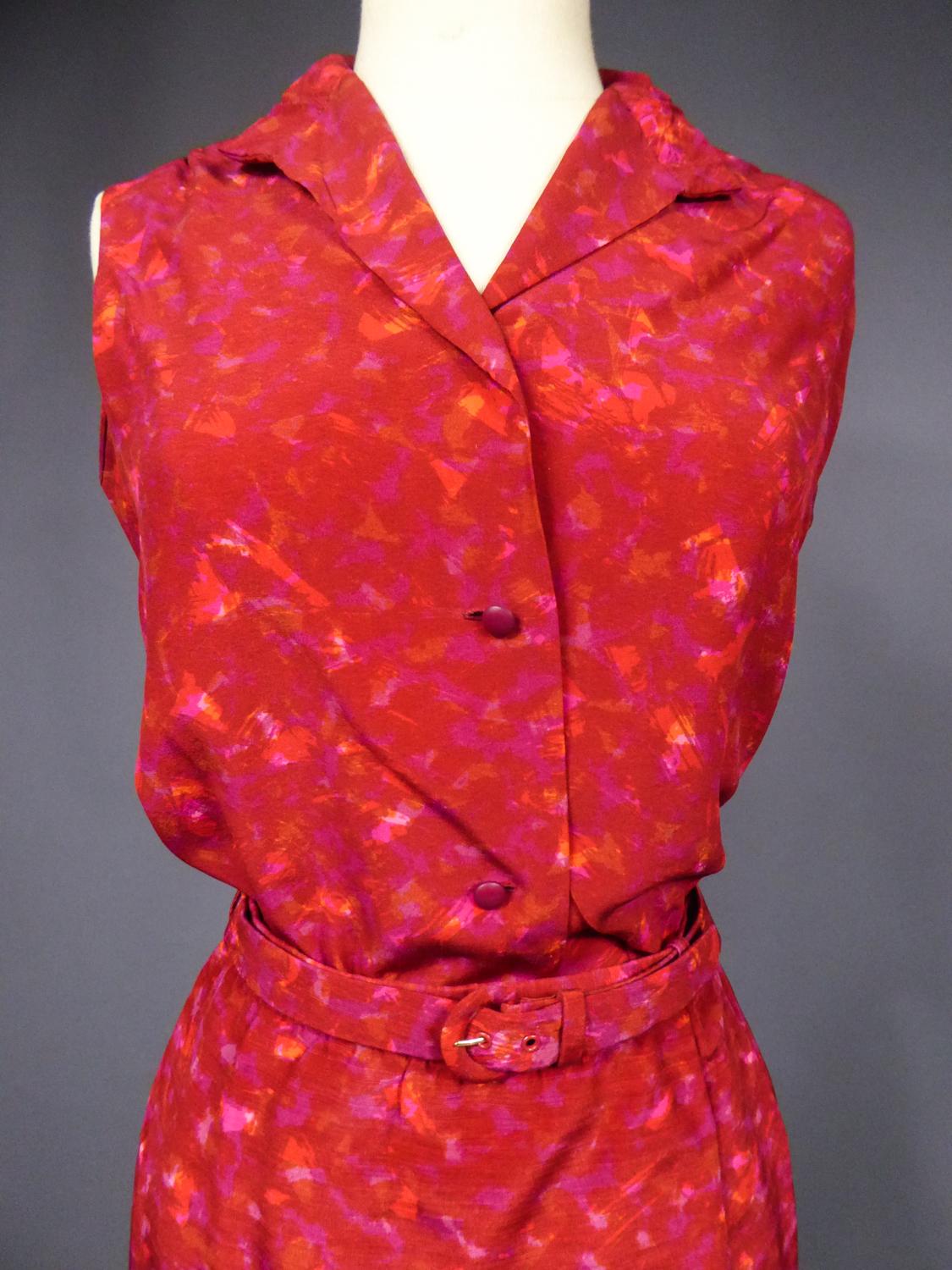 A Marc Bohan/Christian Dior Haute Couture Numbered 06567 Suit Skirt Circa 1975 10