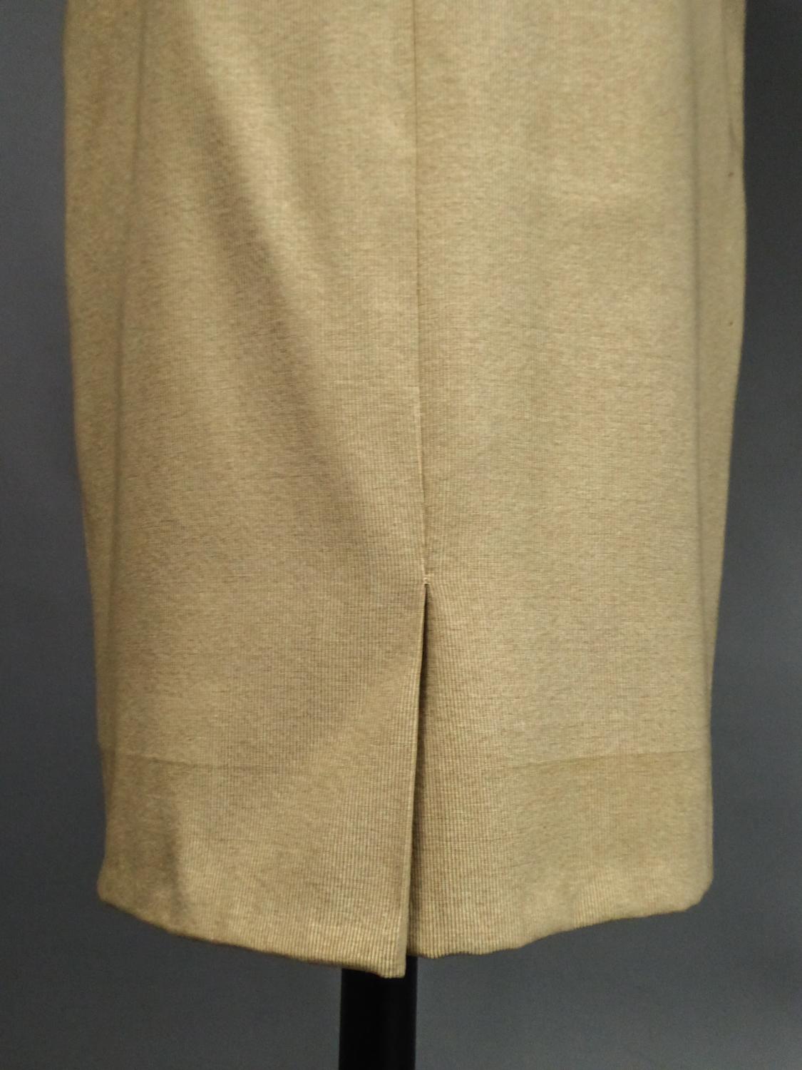 A Marcel Rochas French Couture Woollen Skirt and Jacket Bar Set Circa 1948 1