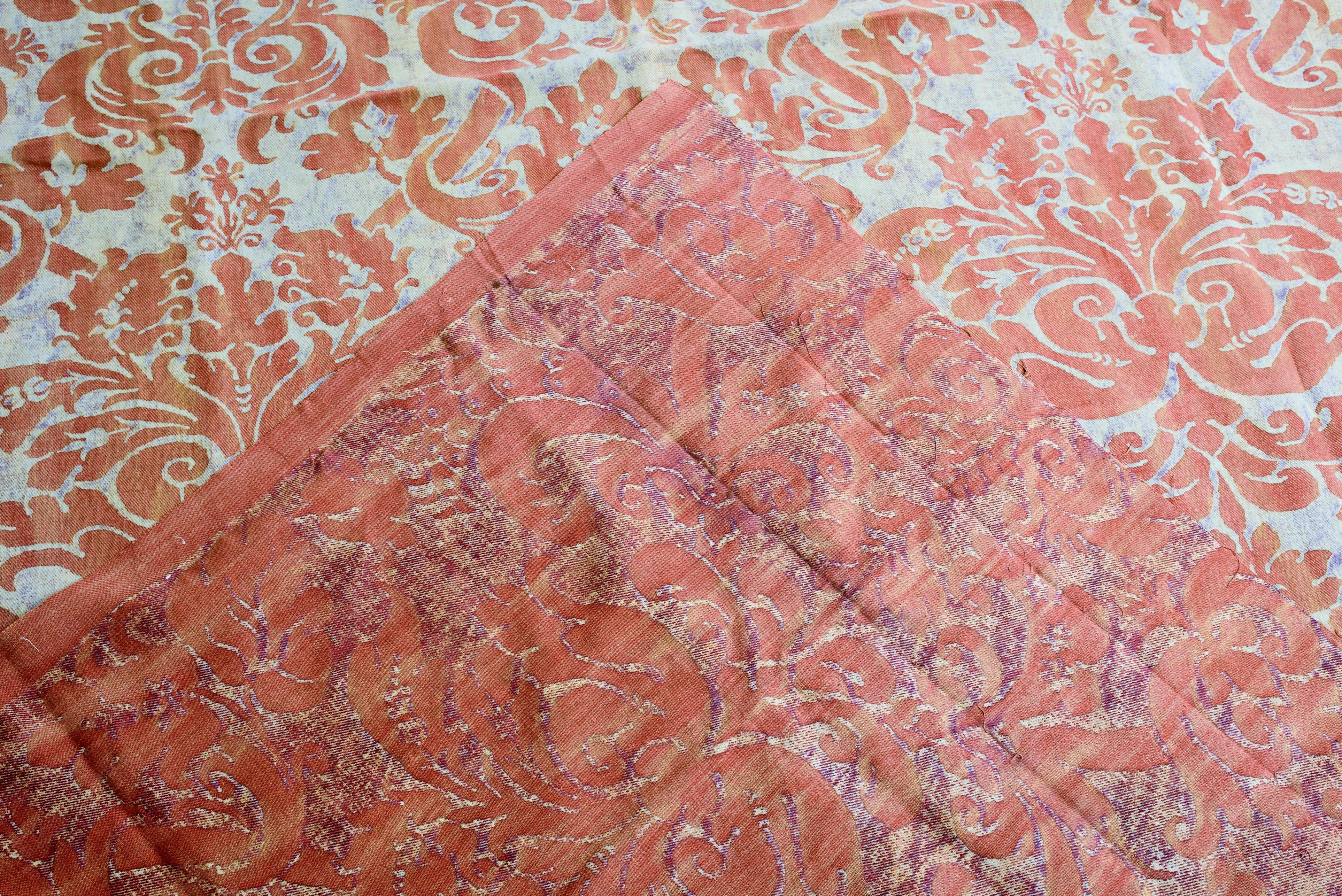 A Mariano Fortuny Printed Cotton Fabric - Italy Circa 1940 For Sale 7