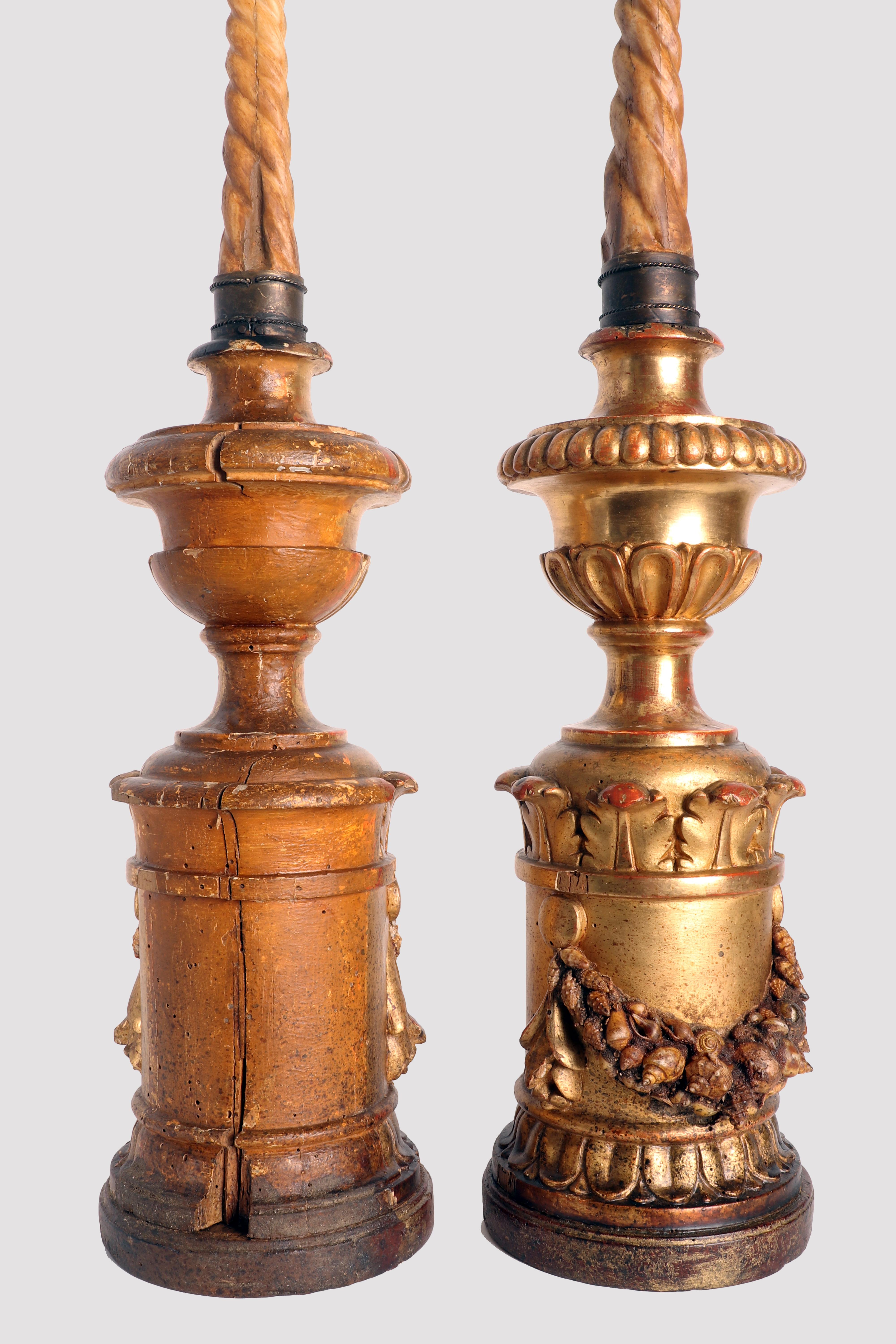 Marine Specimen: Pair of Marlin Rostrum to Emulate the Narwal Tusk, Italy 1800 2