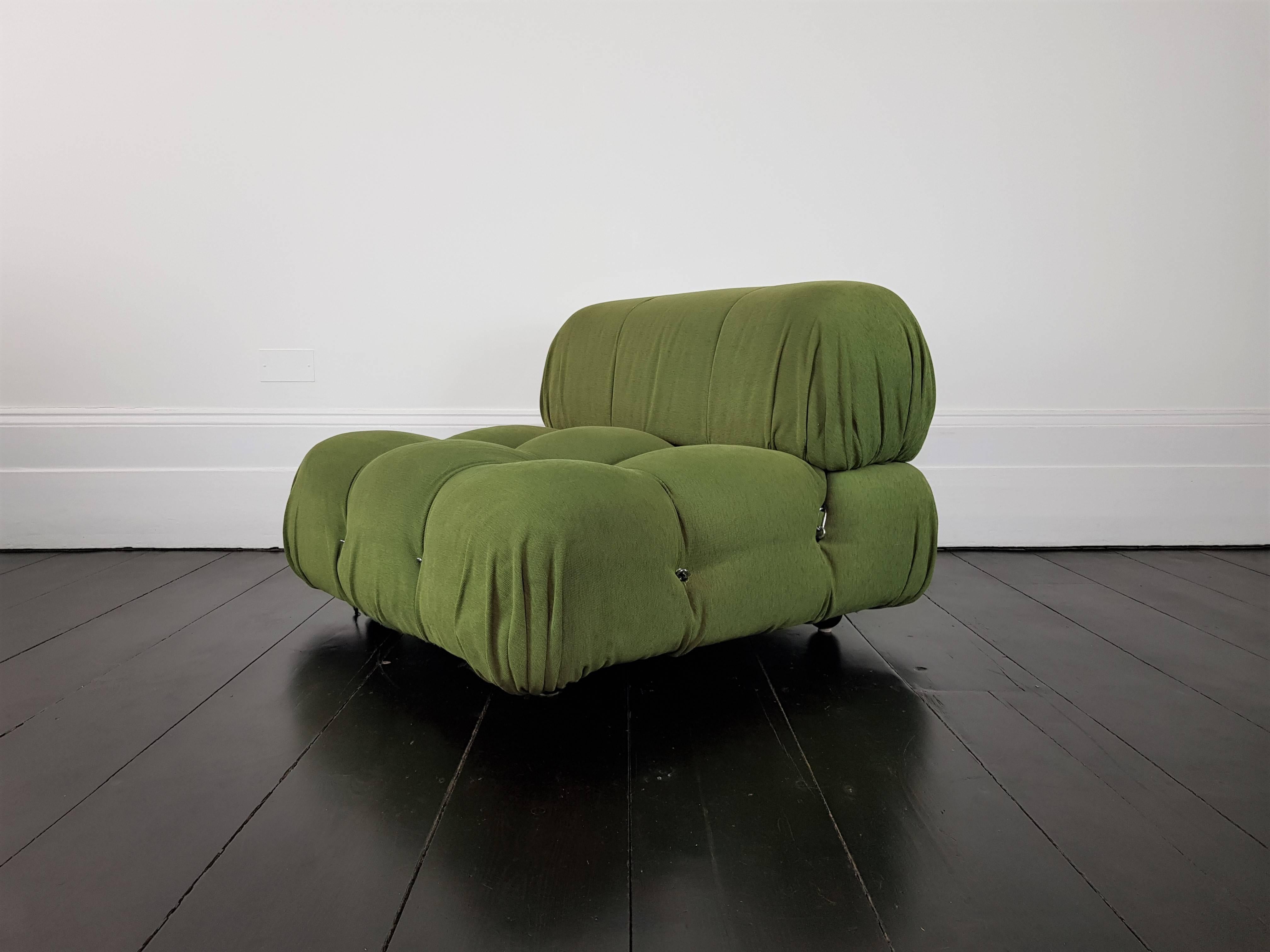Mario Bellini 'Camaleonda' Modular Sofa with Original Fabric, Designed 1971 4
