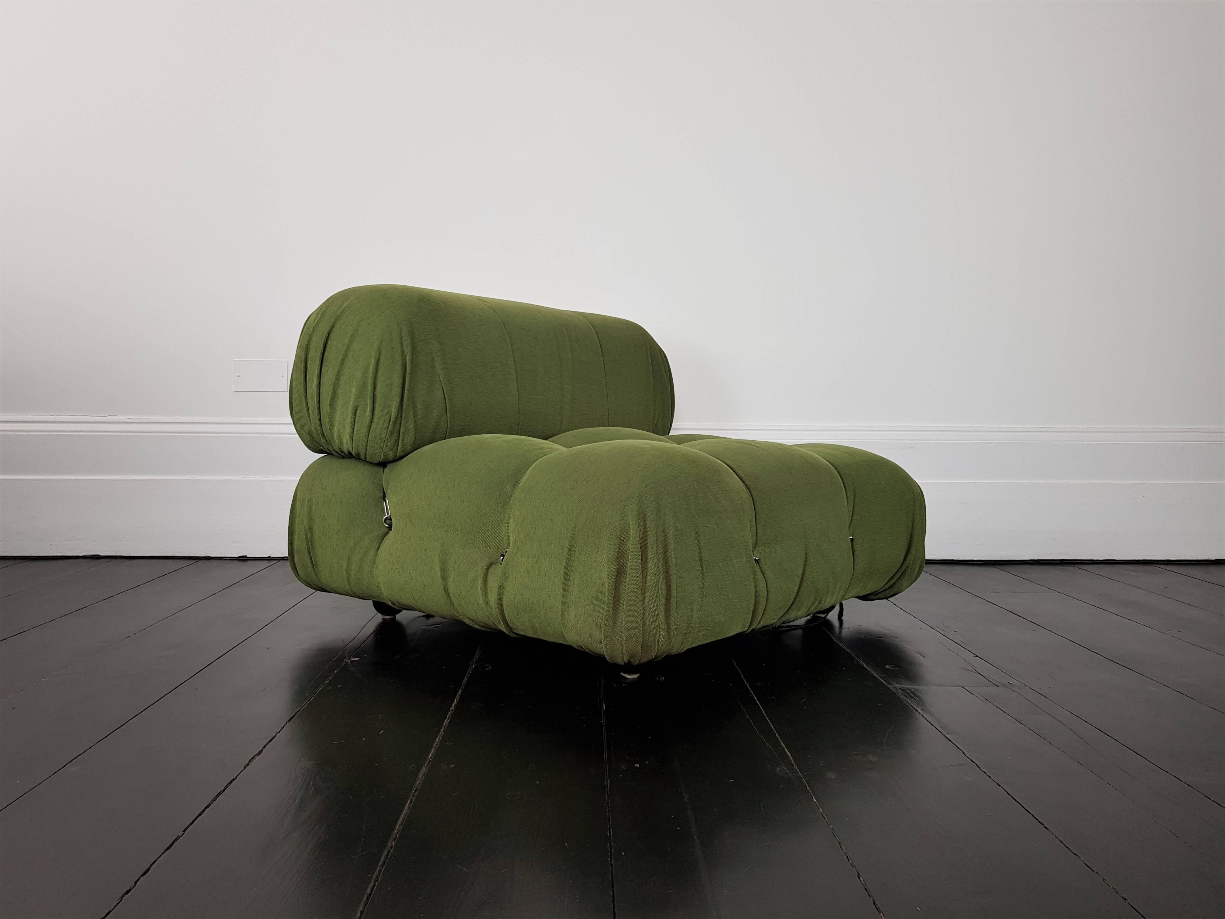 Mario Bellini 'Camaleonda' Modular Sofa with Original Fabric, Designed 1971 5