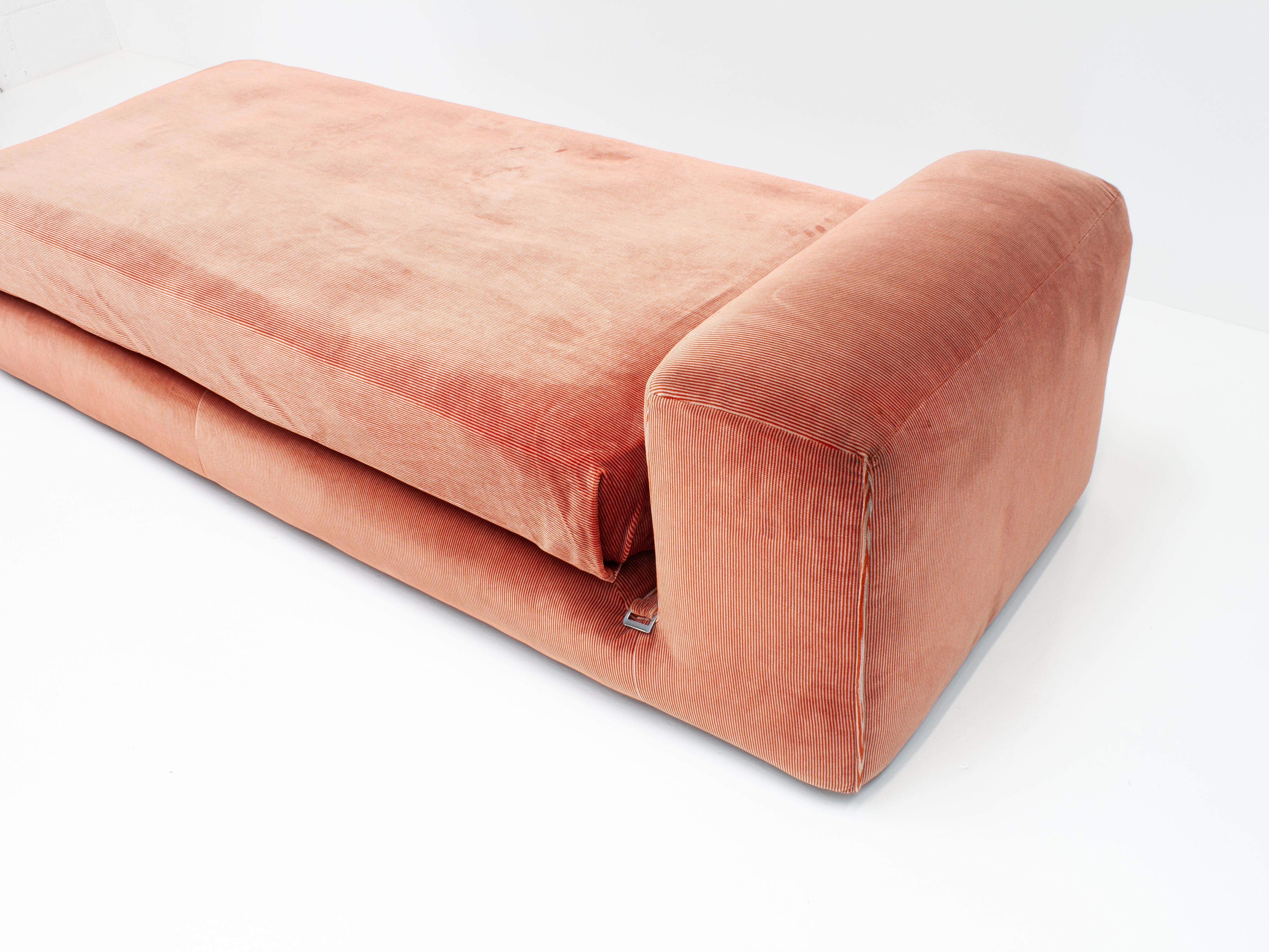 Italian Mario Bellini 'Le Mura' Daybed, Designed in 1972 for Cassina, Italy