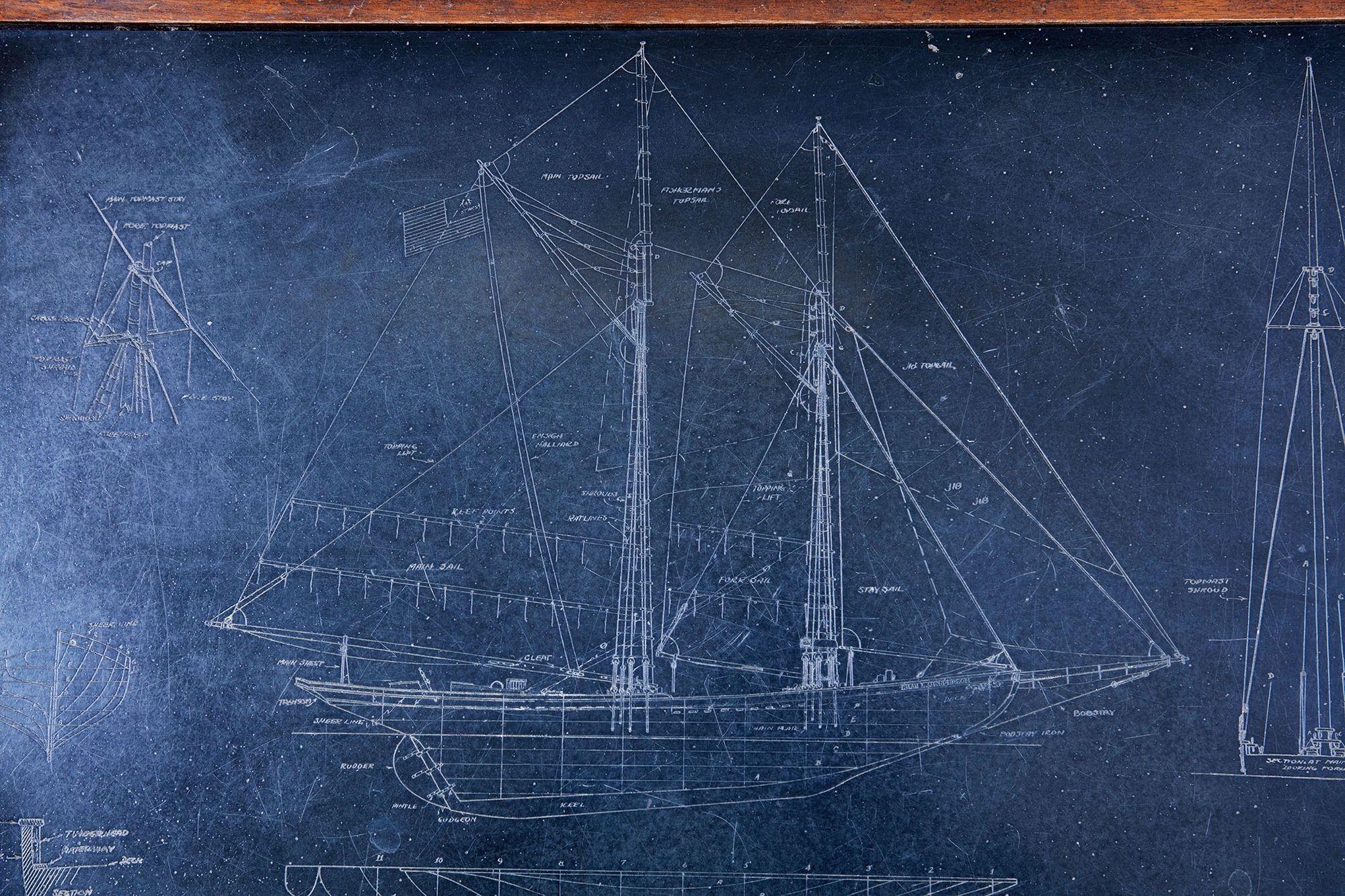 Maritime Etched Slate Drinks Table 4