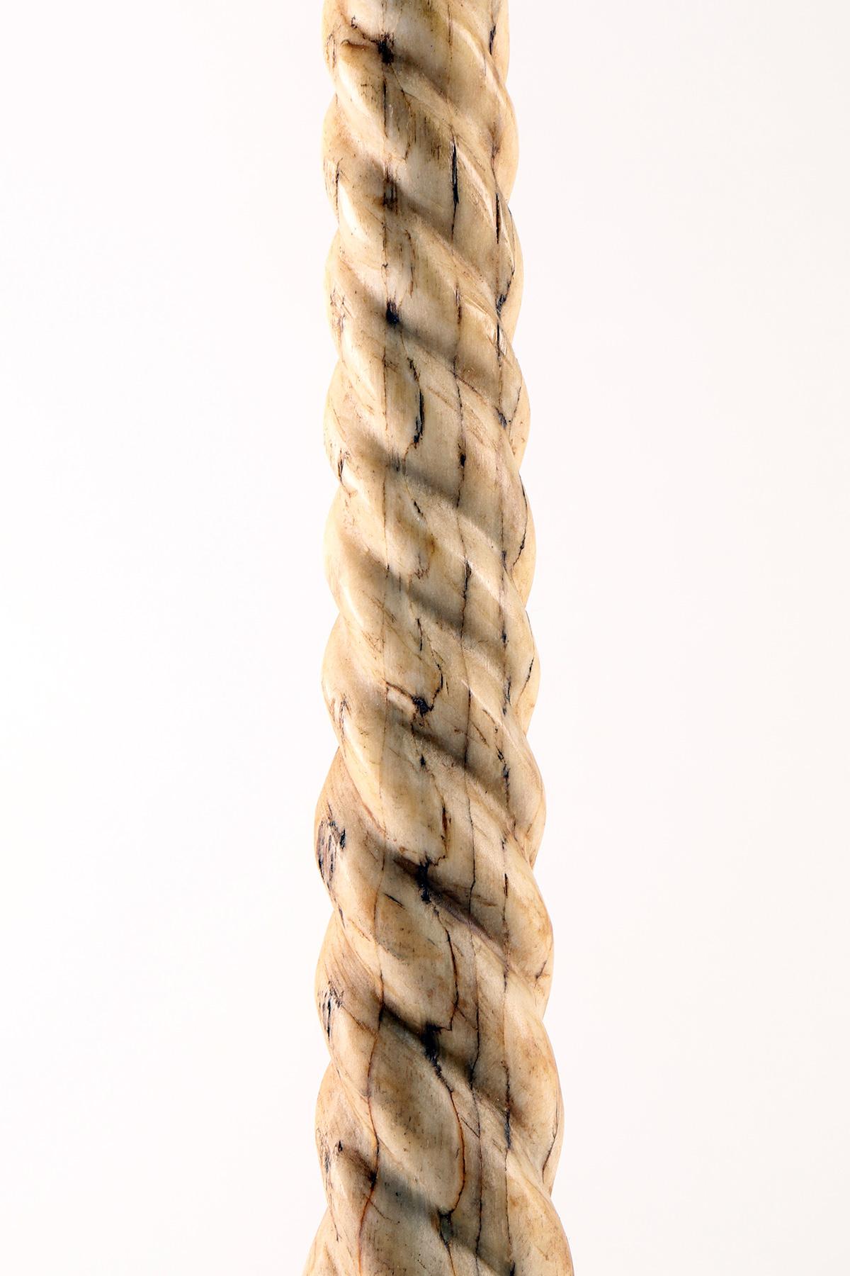 19th Century Marlin Fish Rostrum Turned to Emulate the Narwal Tusk, Italy 1850