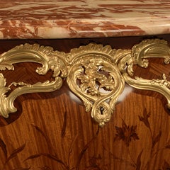 A Marquetry and Gilt-Bronze Commode by Emmanuel Zwiener