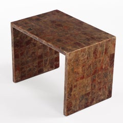 A Mica covered coffee or side table