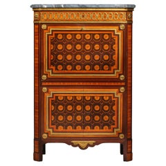 Marquetry Secretaire À Abattant by Beurdeley