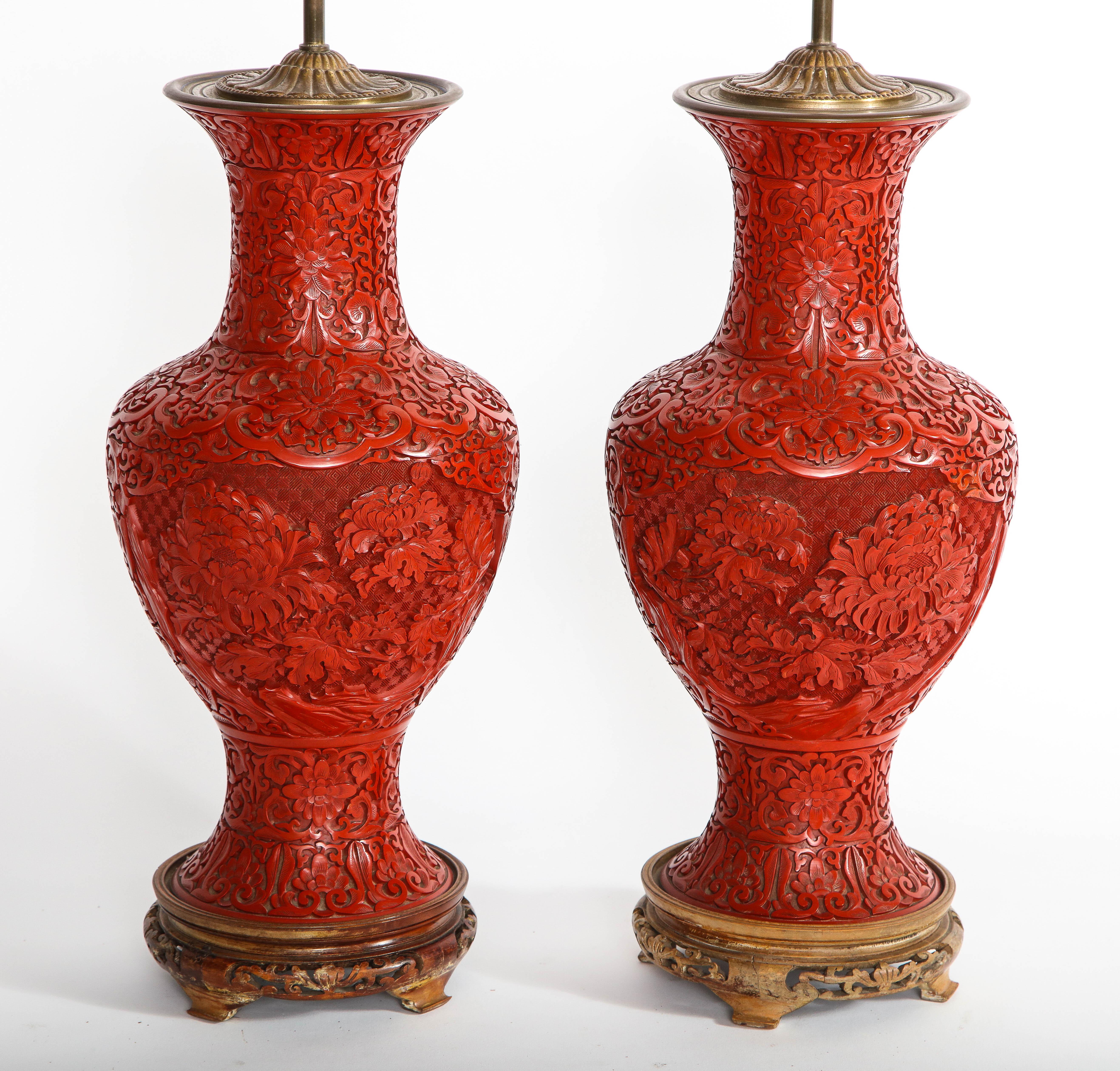 cinnabar lamp